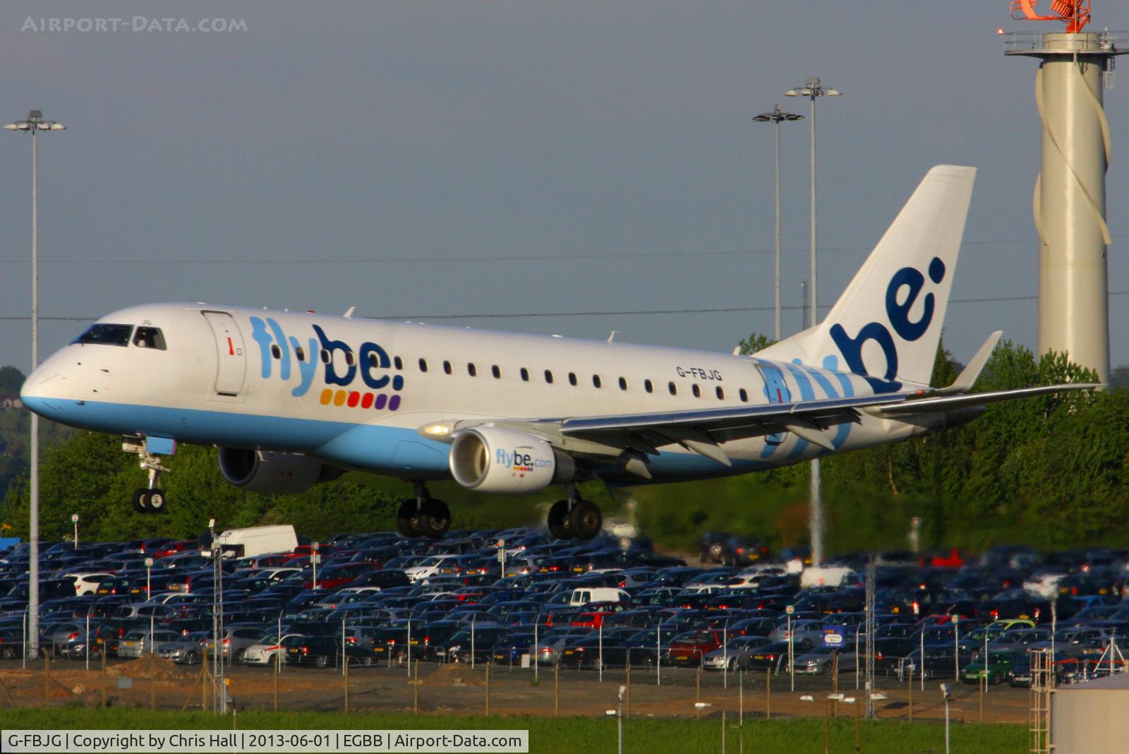 G-FBJG, 2012 Embraer 175STD (ERJ-170-200) C/N 17000344, flybe