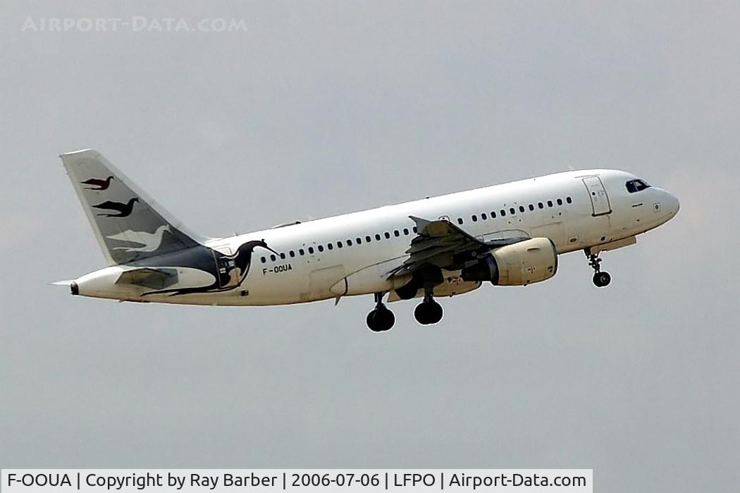 F-OOUA, 1996 Airbus A319-112 C/N 588, Airbus A319-112 [0588] (Air Burkina) Paris-Orly~F 06/07/2006. This aircraft was scrapped in 2012.
