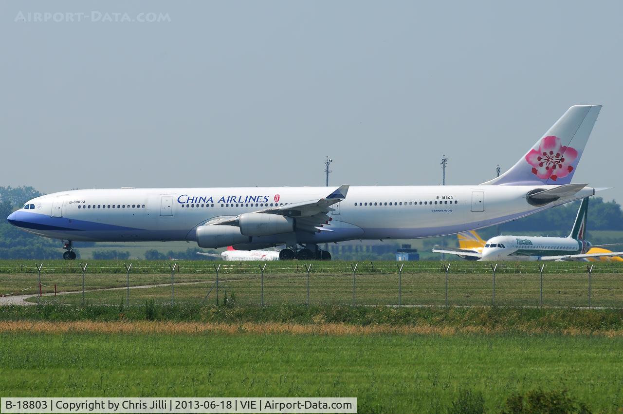 B-18803, 2001 Airbus A340-313 C/N 411, China Airlines