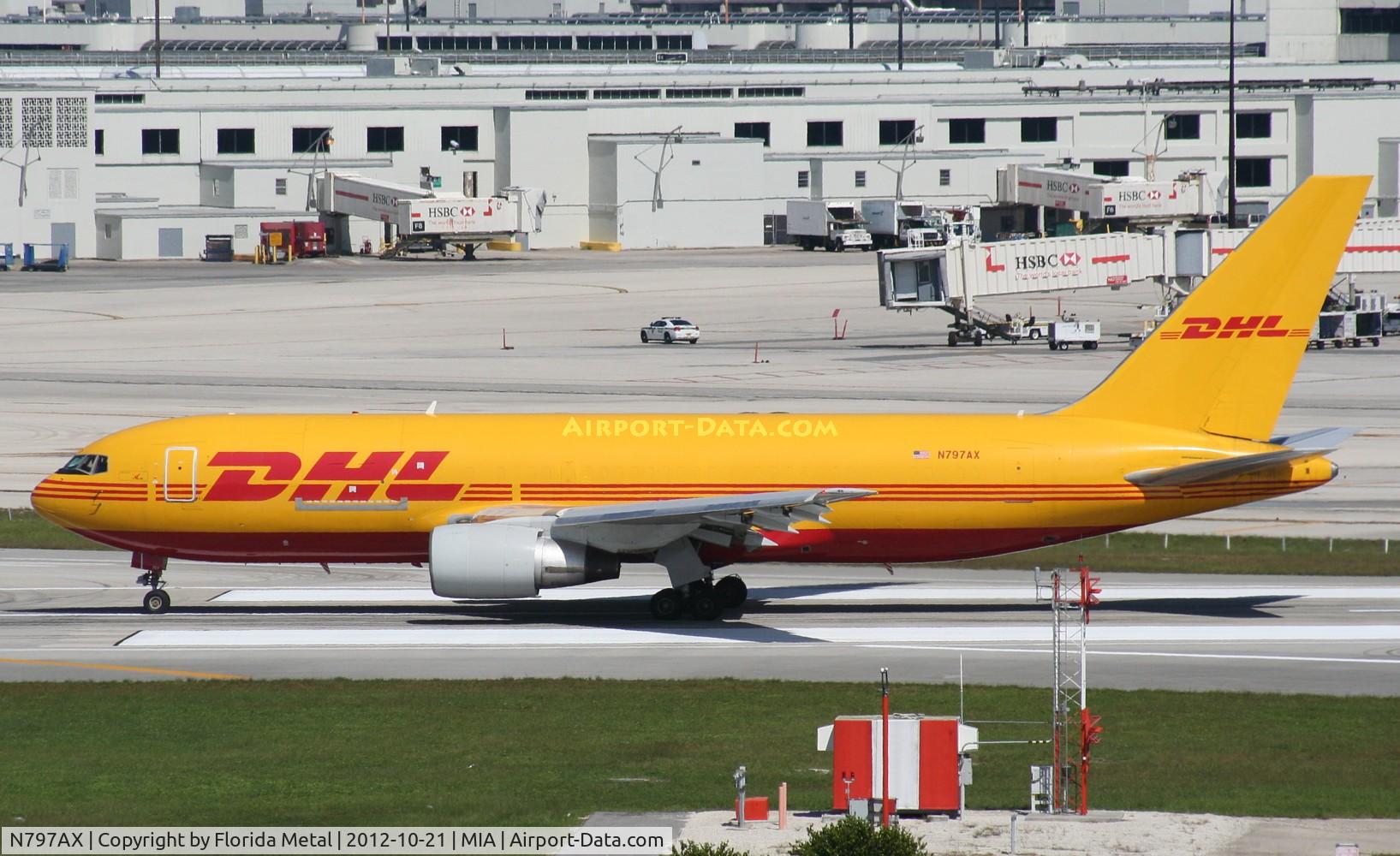 N797AX, 1985 Boeing 767-281 C/N 23147, DHL 767-200