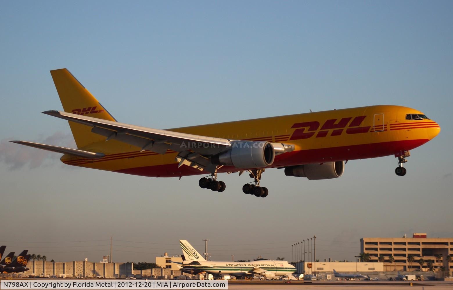 N798AX, 1986 Boeing 767-200 C/N 23431, DHL 767-200