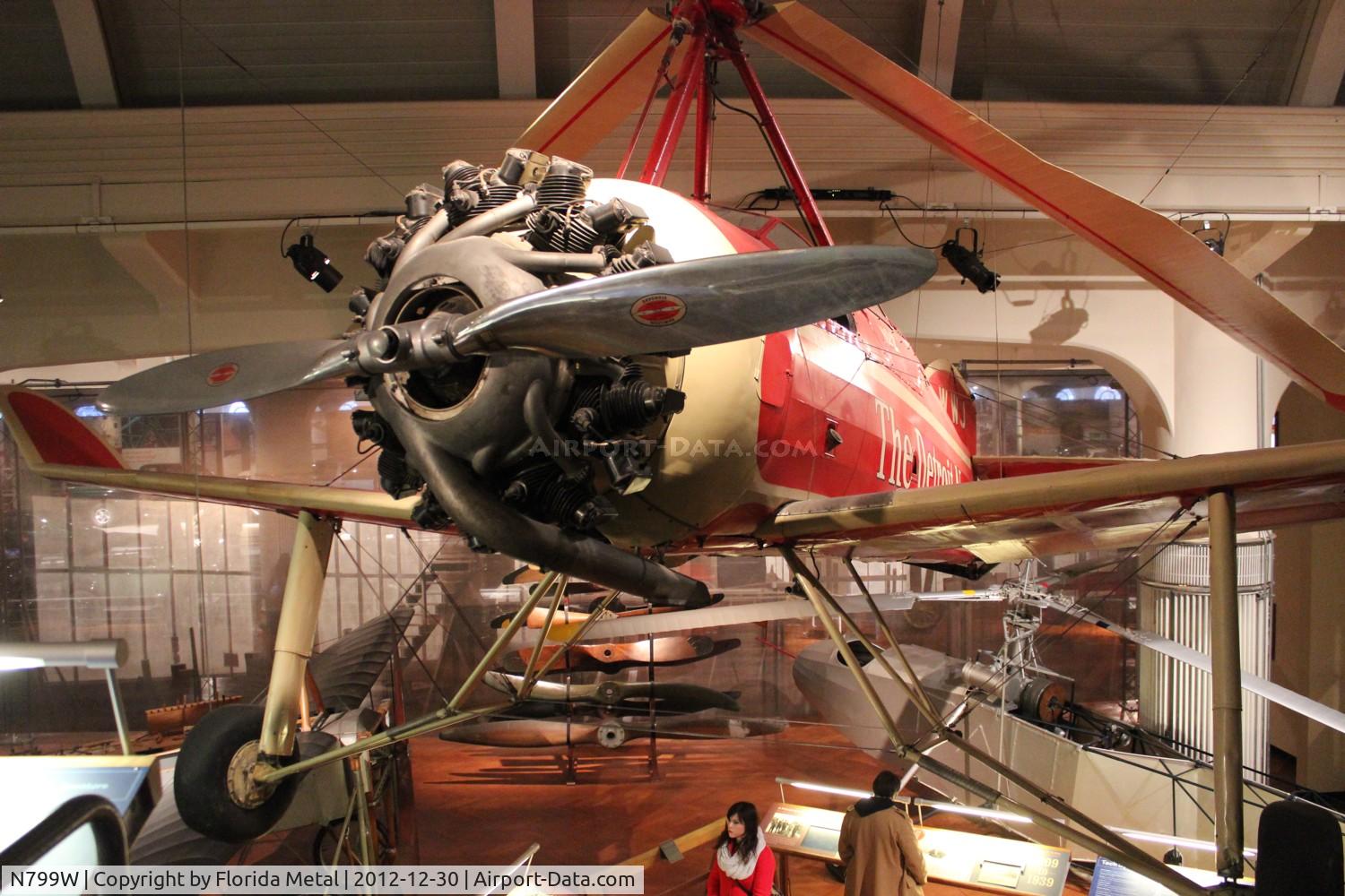 N799W, Pitcairn-Cierva PCA-2 C/N 208, Pitcairn PCA-2 at Henry Ford Museum