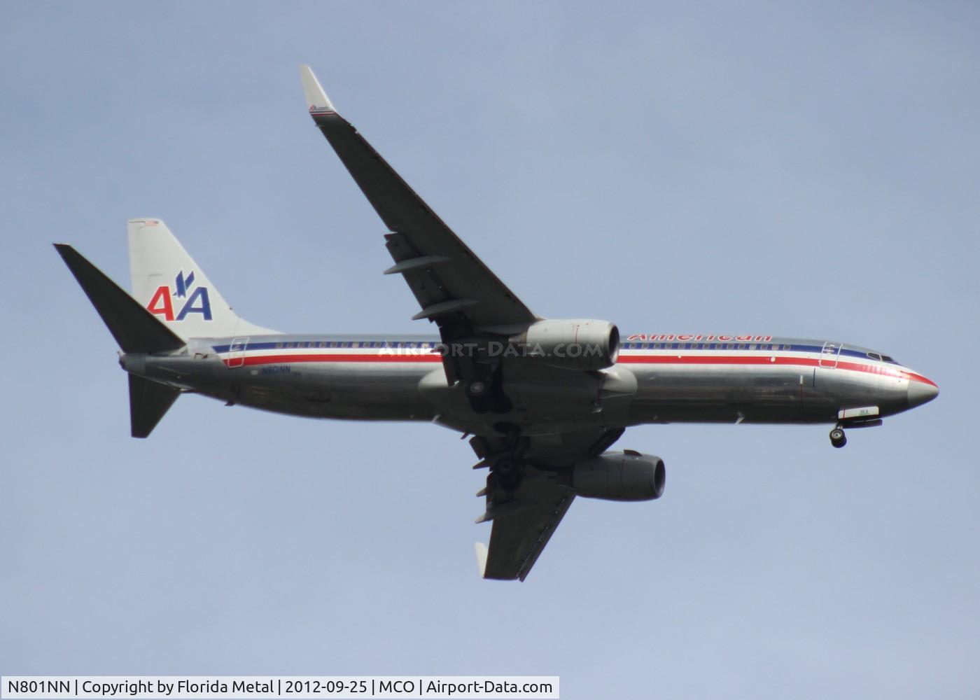 N801NN, 2009 Boeing 737-823 C/N 29565, American 737-800