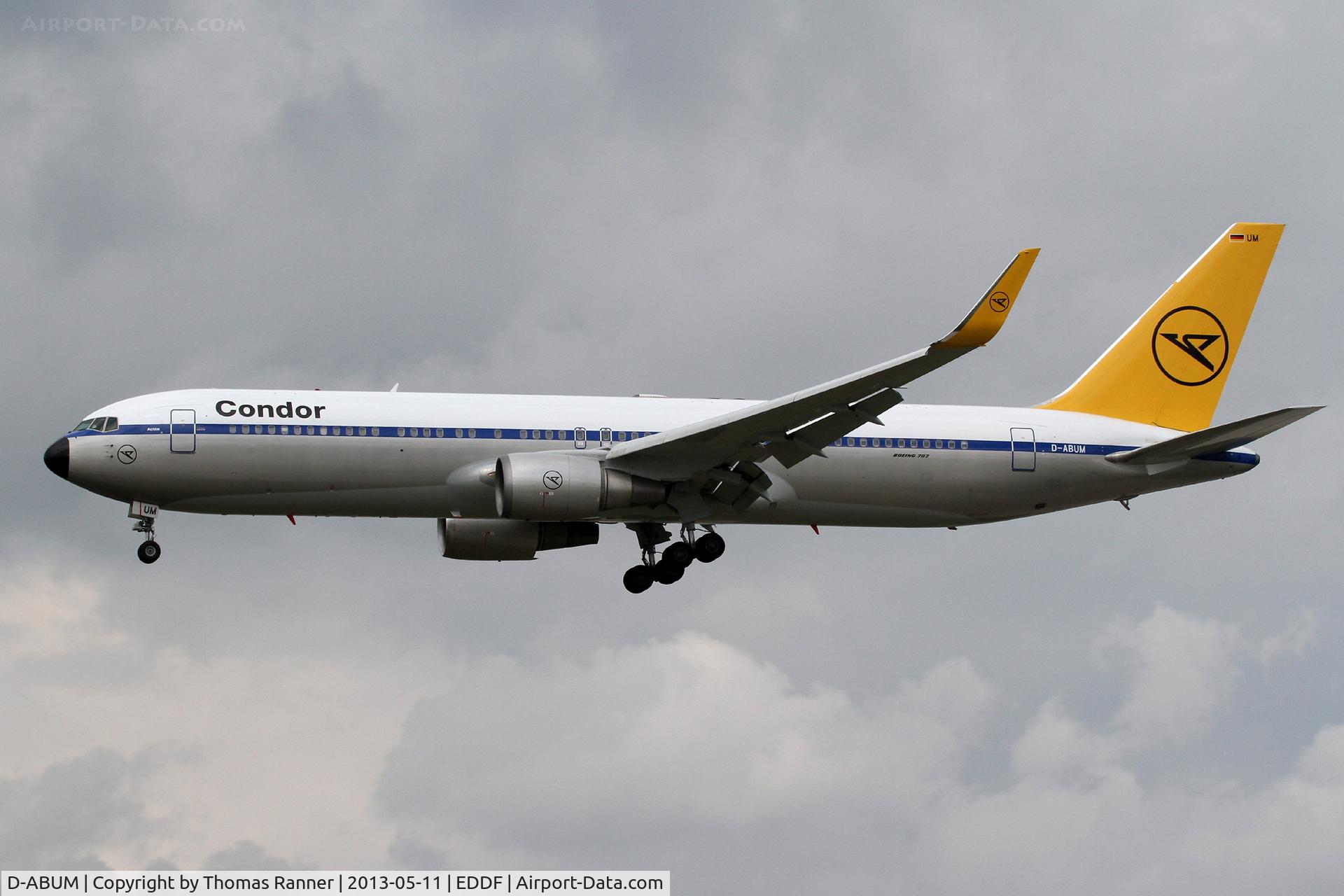 D-ABUM, 1994 Boeing 767-31B C/N 25170, Condor Boeing 767