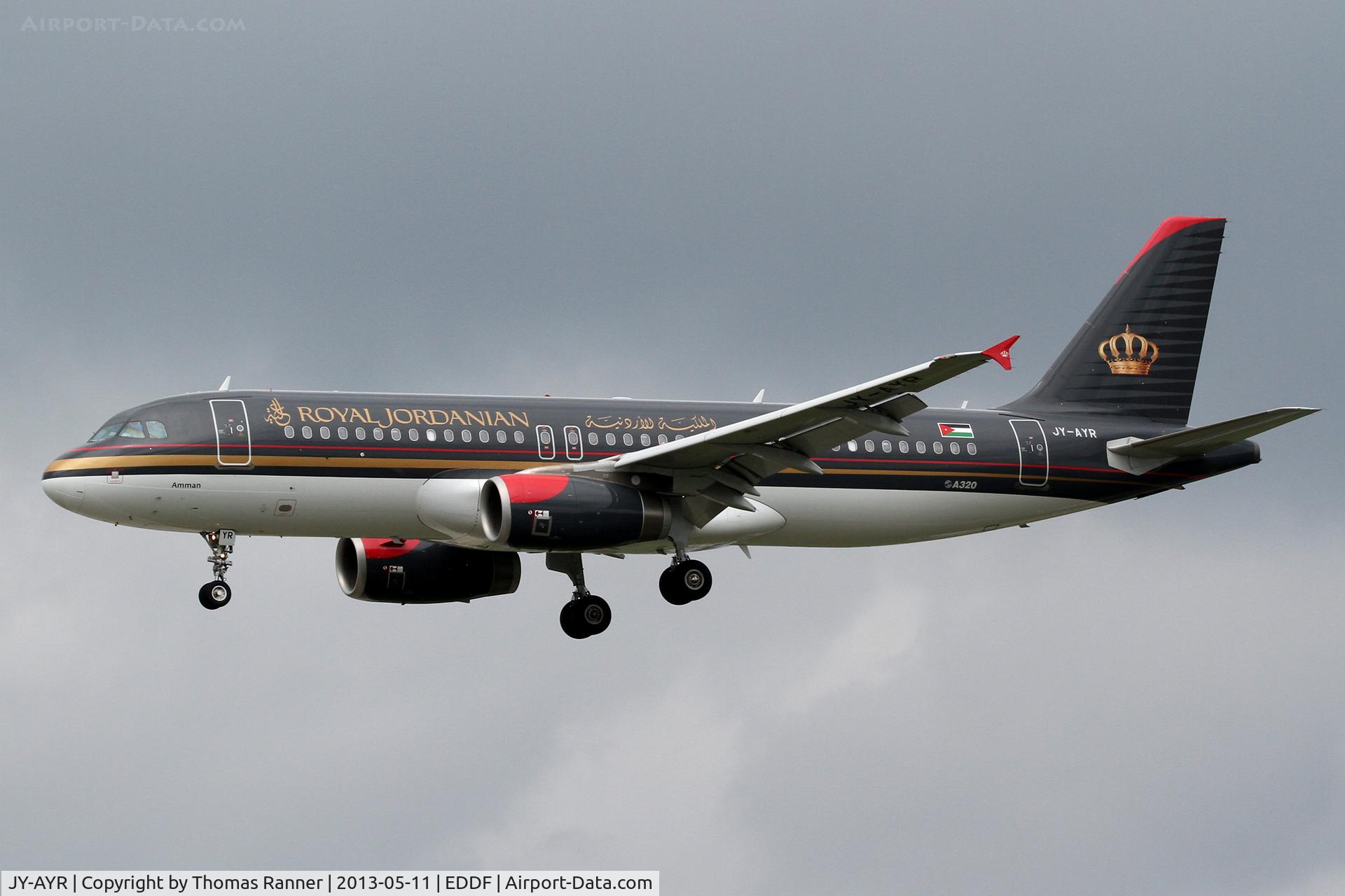 JY-AYR, 2011 Airbus A320-232 C/N 4817, Royal Jordanian Airbus A320