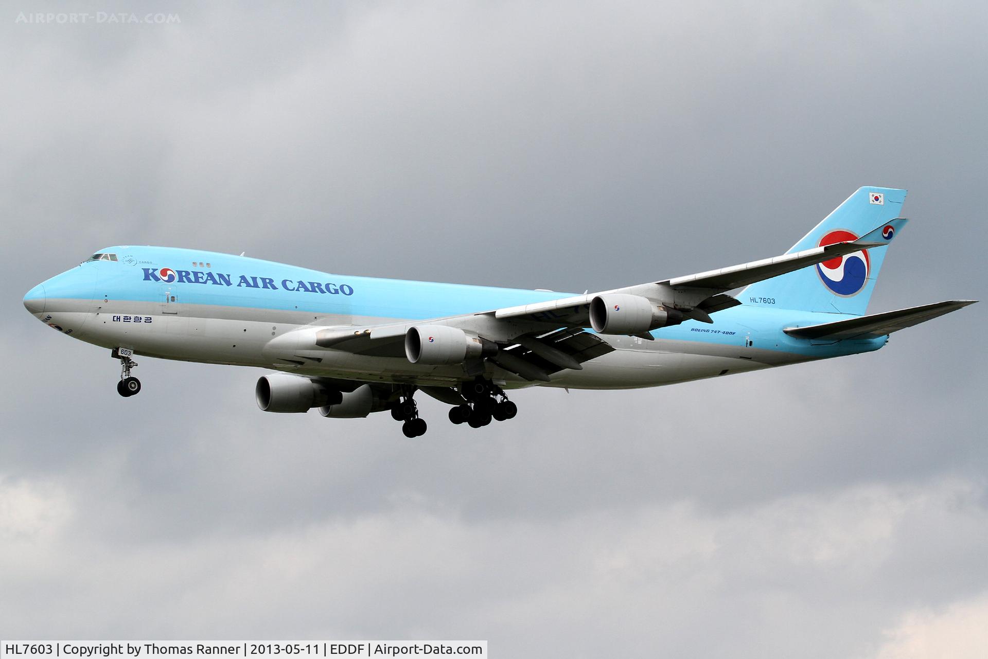 HL7603, 2005 Boeing 747-4B5F/ER/SCD C/N 34302, Korean Air Boeing 747