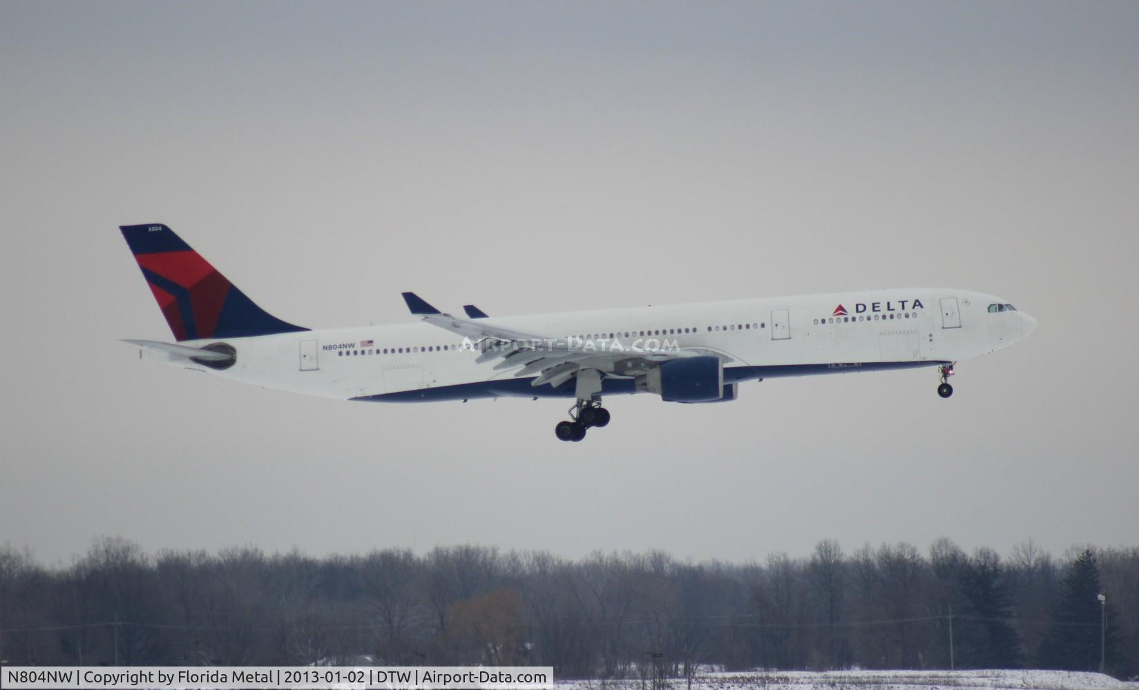 N804NW, 2003 Airbus A330-323 C/N 0549, Delta A330