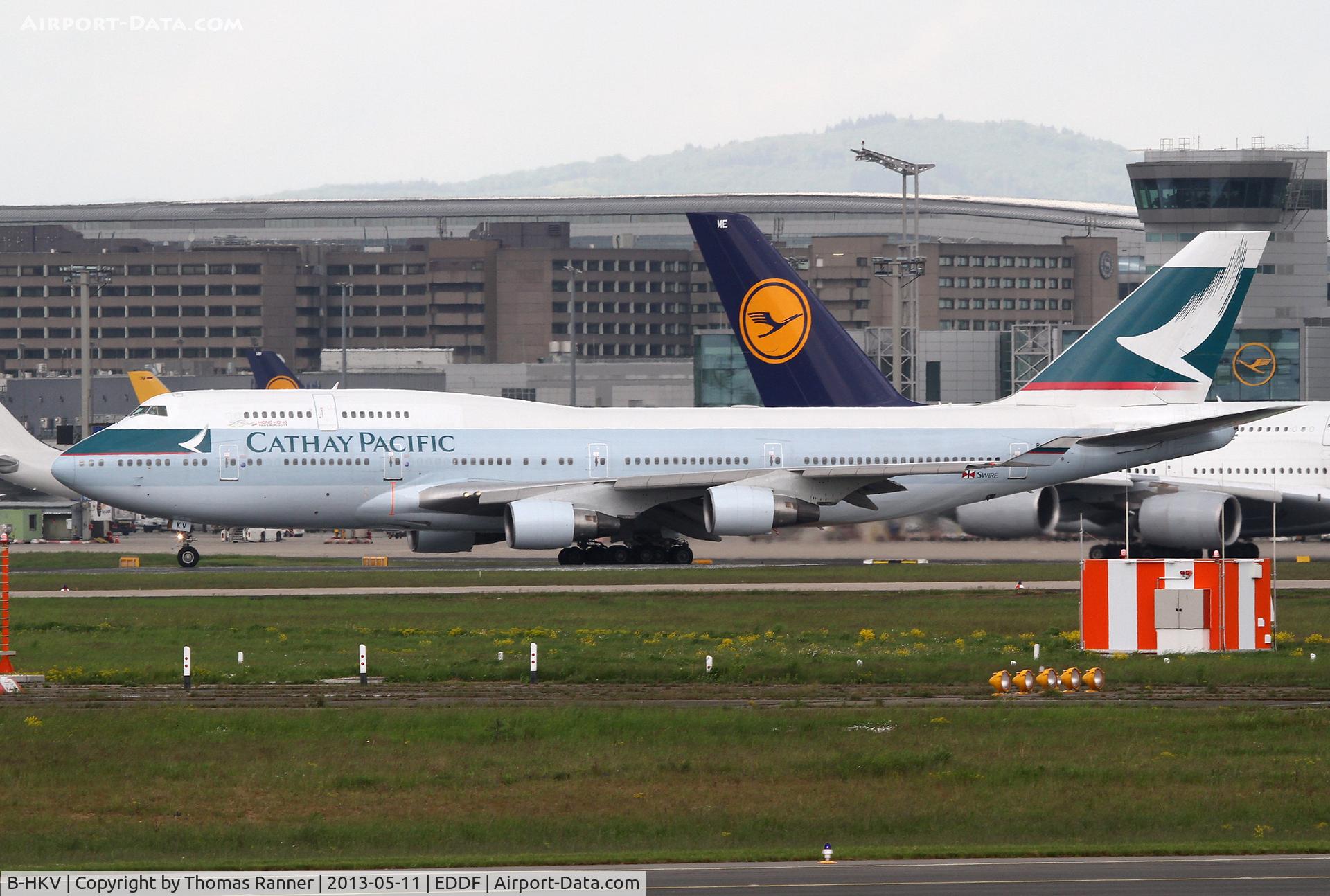 B-HKV, Boeing 747-412 C/N 26552, Cathay Pacific Boeing 747