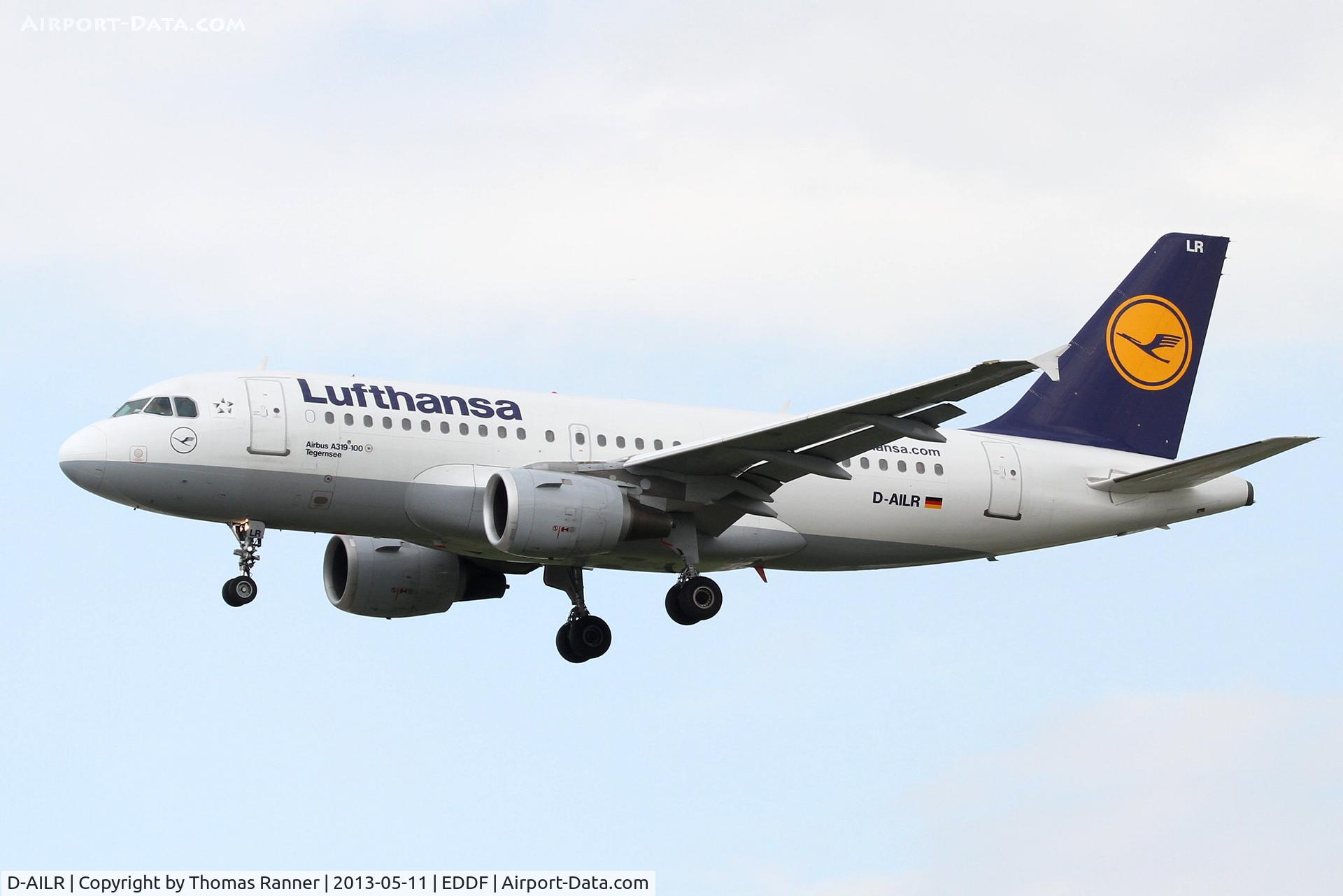 D-AILR, 1997 Airbus A319-114 C/N 723, Lufthansa Airbus A319