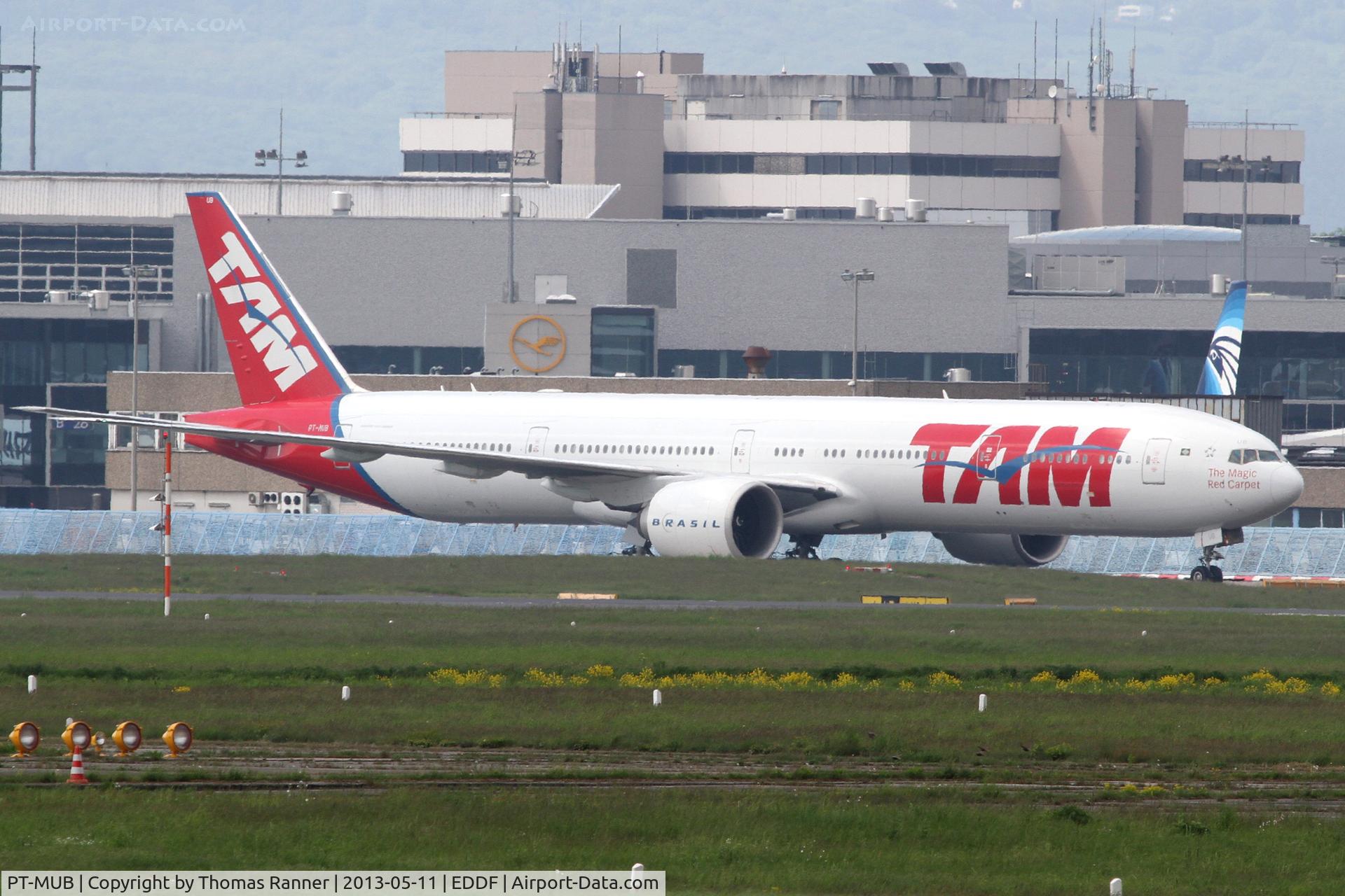 PT-MUB, 2008 Boeing 777-32W/ER C/N 37665, TAM Boeing 777
