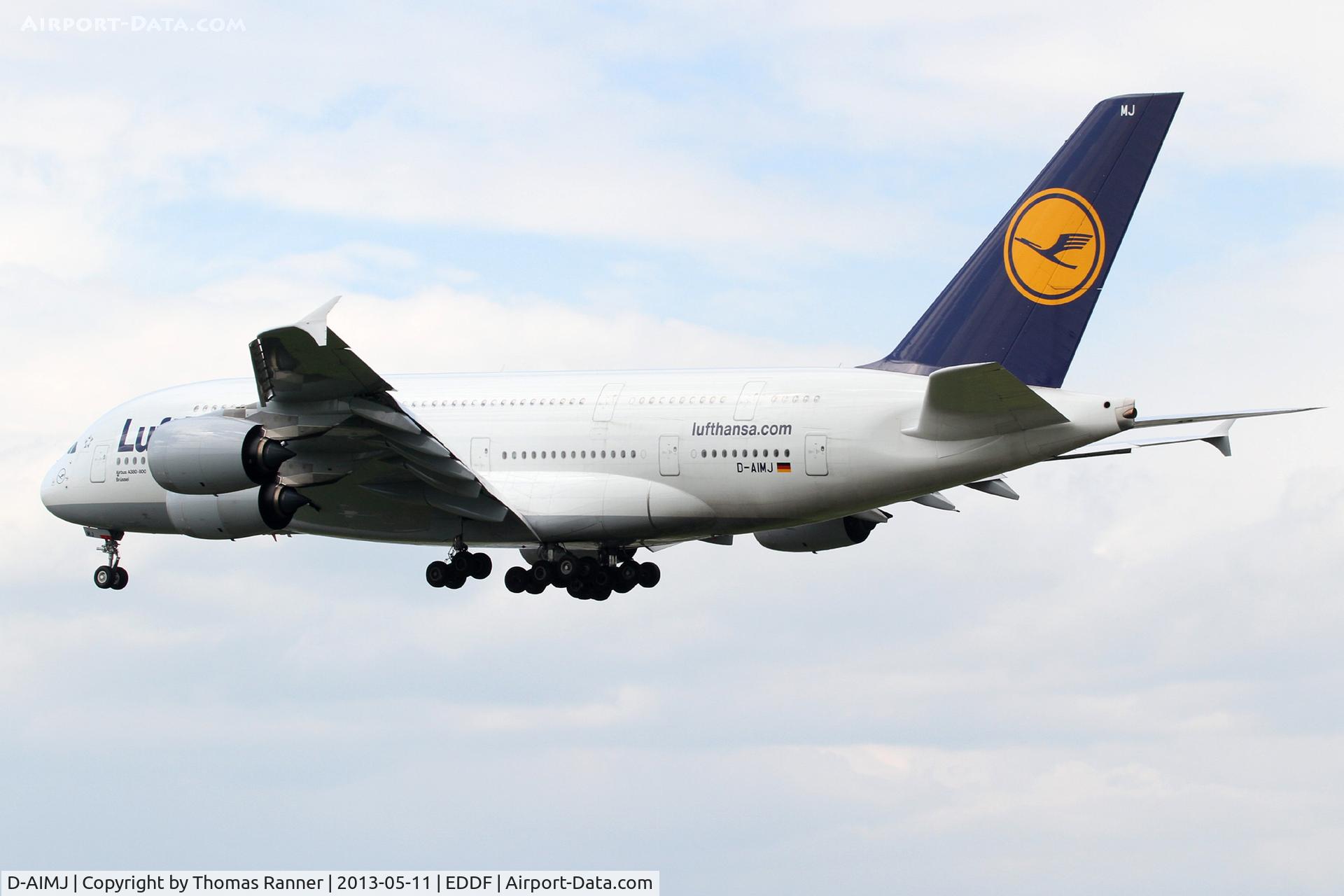 D-AIMJ, 2011 Airbus A380-841 C/N 073, Lufthansa Airbus A380