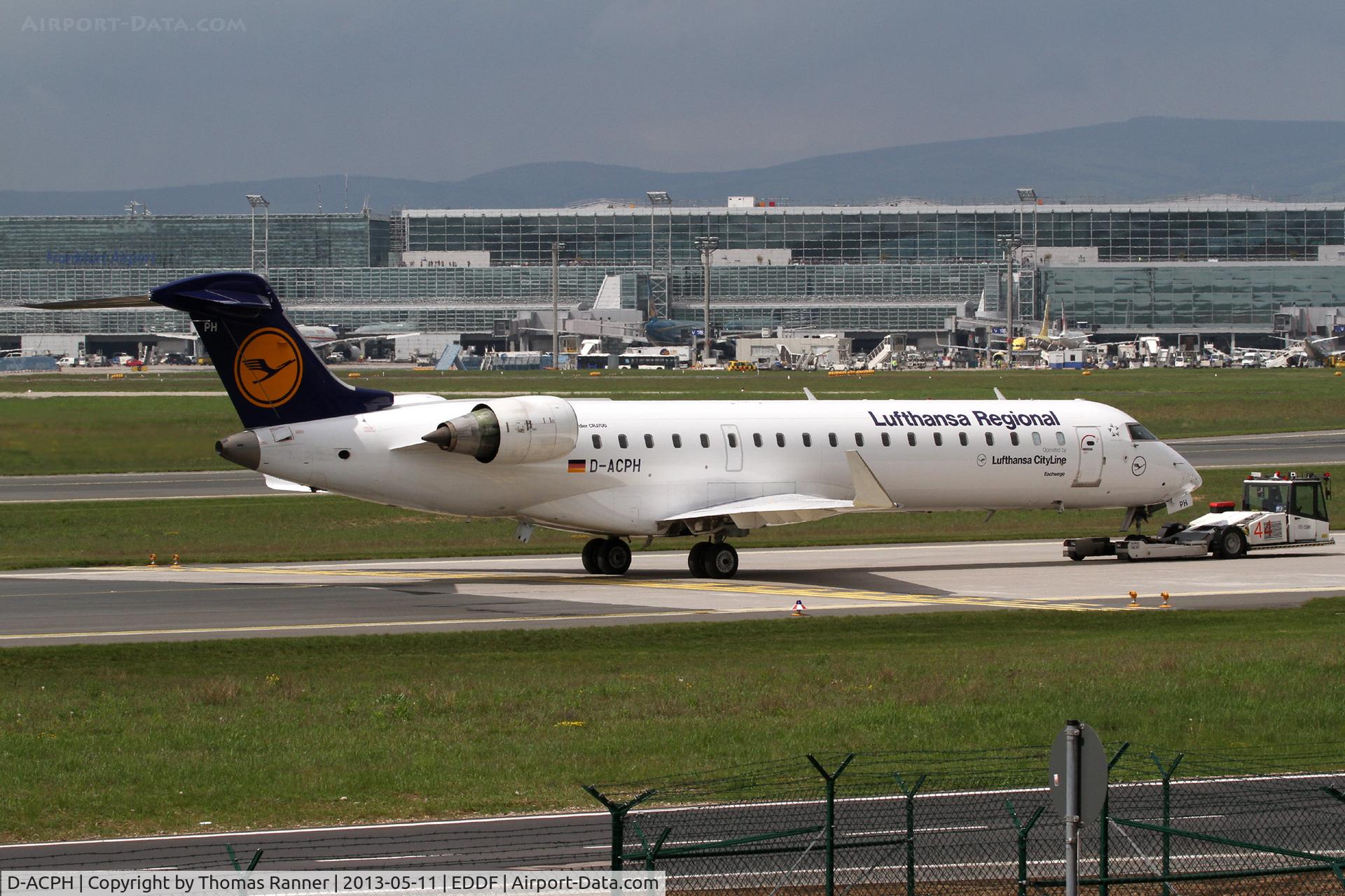 D-ACPH, 2002 Canadair CRJ-701ER (CL-600-2C10) Regional Jet C/N 10043, Lufthansa City Line CRJ-700
