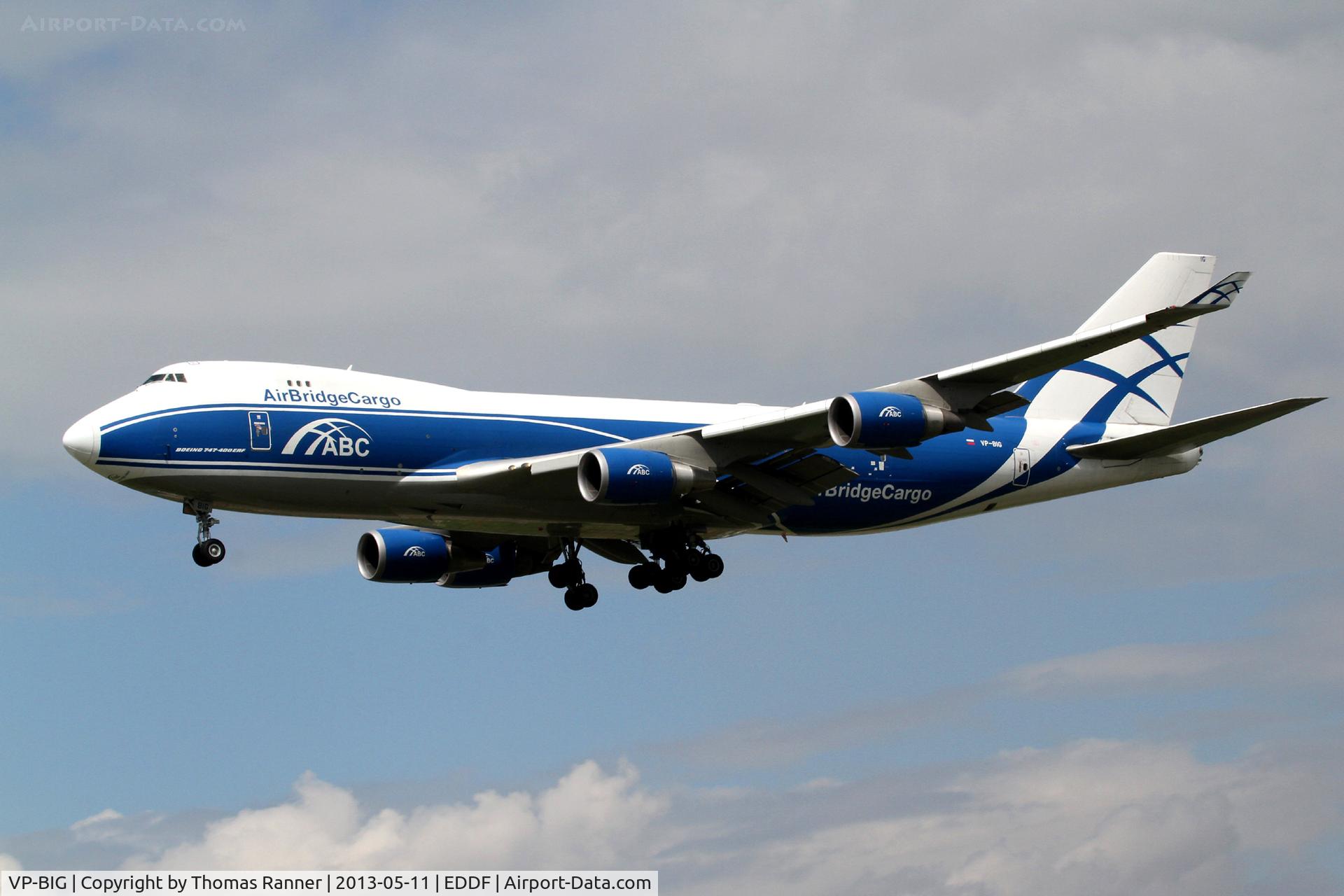 VP-BIG, 2007 Boeing 747-46N/FER/SCD C/N 35420, Air Bridge Cargo Boeing 747