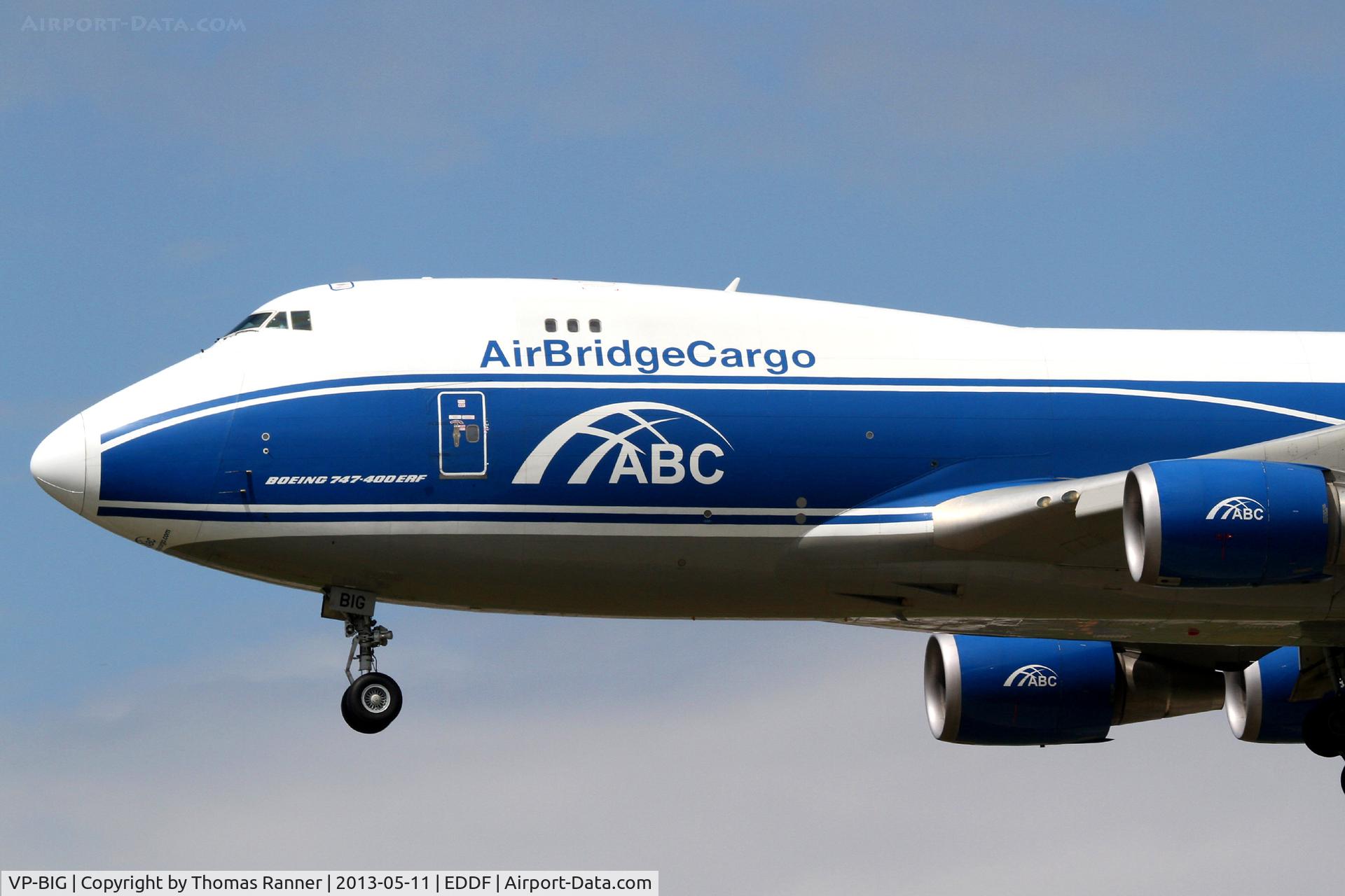 VP-BIG, 2007 Boeing 747-46N/FER/SCD C/N 35420, Air Bridge Cargo Boeing 747