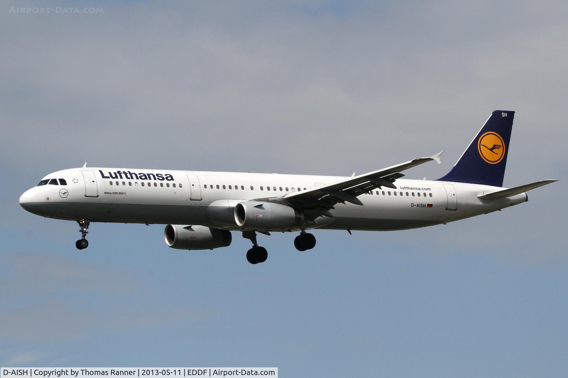 D-AISH, 2007 Airbus A321-231 C/N 3265, Lufthansa Airbus A321
