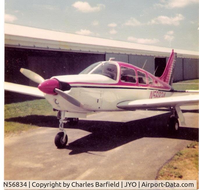 N56834, 1973 Piper PA-28R-200 C/N 28R-7435049, JYO was W09 when photo was taken
