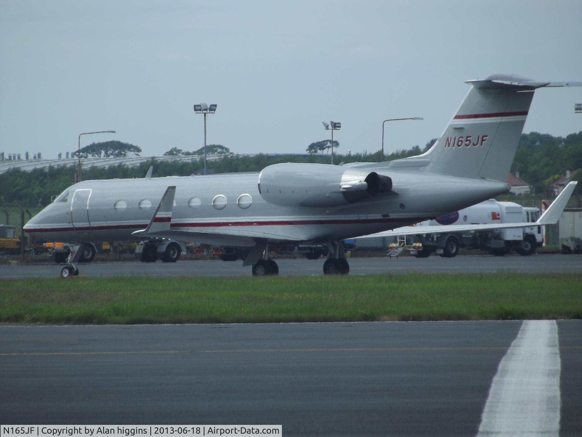 N165JF, 1994 Gulfstream Aerospace G-IV C/N 1251, Prestwick Airport   Scotland