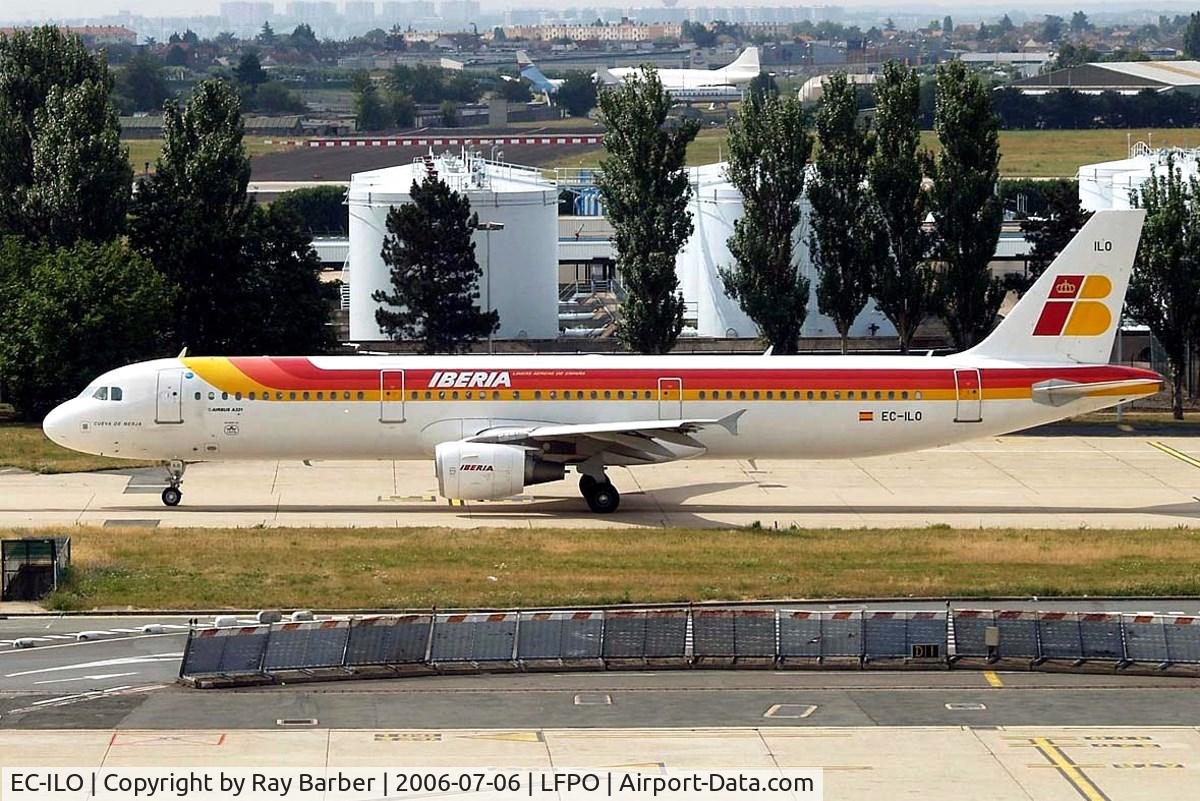EC-ILO, 2002 Airbus A321-211 C/N 1681, Airbus A321-211 [1681] (Iberia) Paris-Orly~F 06/07/2006