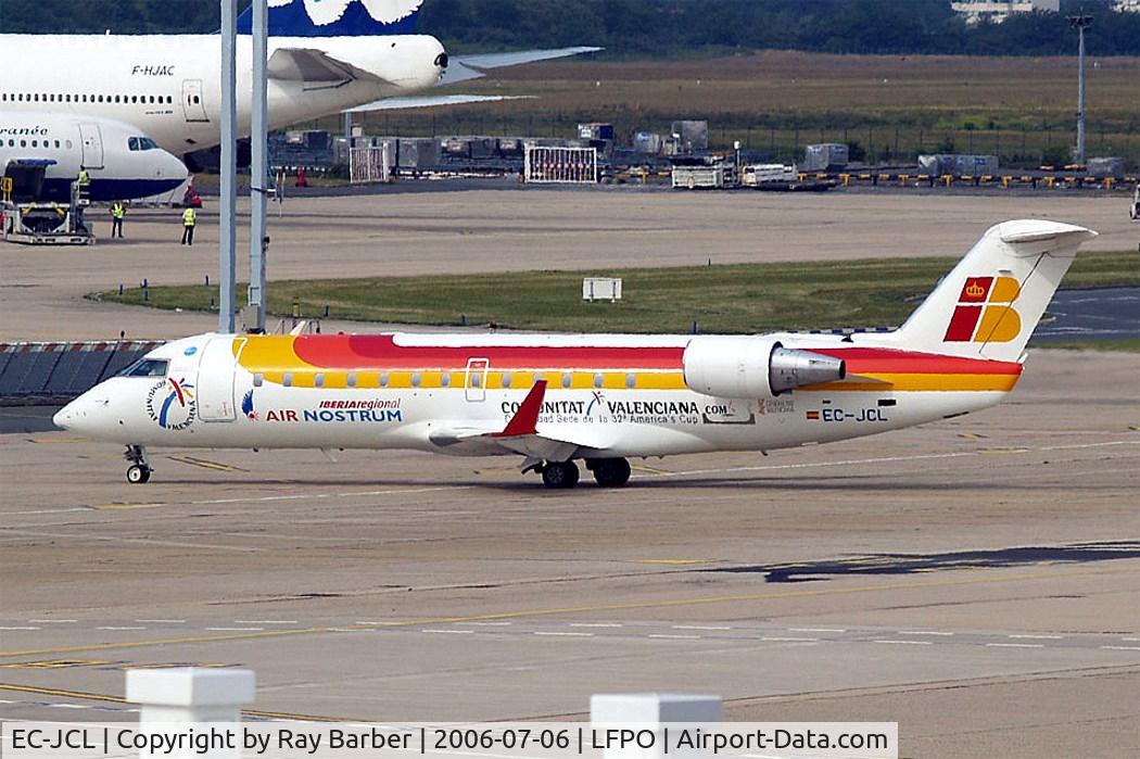 EC-JCL, 2004 Bombardier CRJ-200ER (CL-600-2B19) C/N 7975, Canadair CRJ-200ER [7975] (Air Nostrum) Paris-Orly~F 06/07/2006