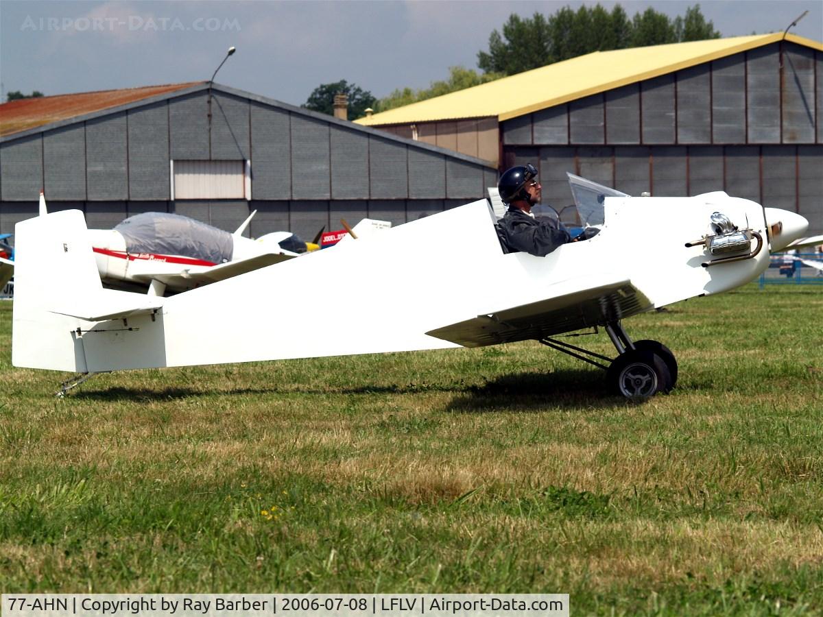 77-AHN, Druine D.31 Turbulent C/N Not found 77-AHN, Druine D.31 Turbulent [Unknown} Vichy~F 08/07/2006