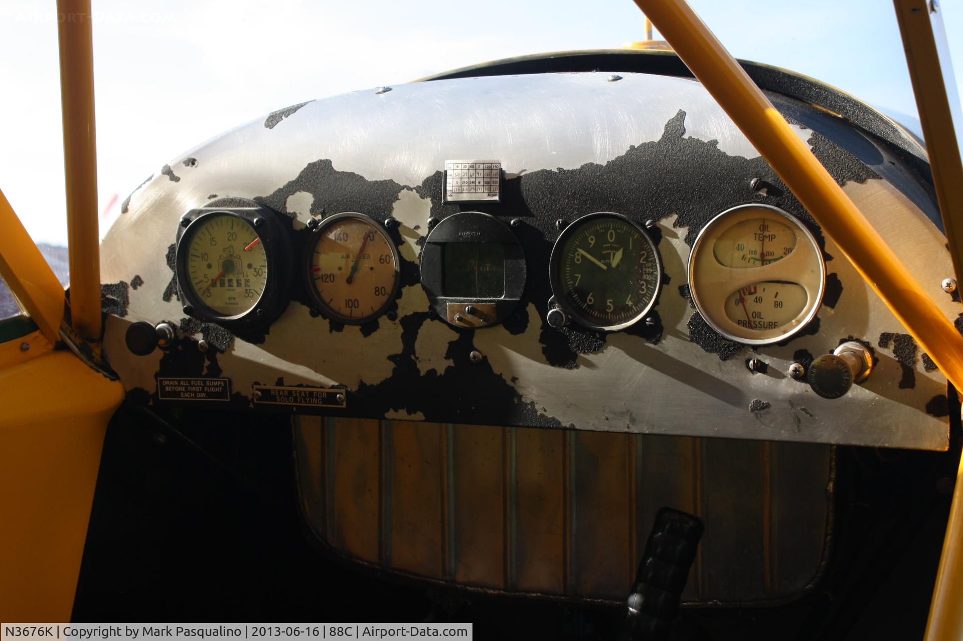 N3676K, 1947 Piper J3C-65 Cub Cub C/N 22367, Piper J3C-65