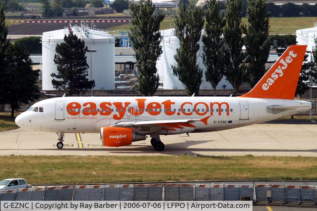 G-EZNC, 2003 Airbus A319-111 C/N 2050, Airbus A319-111 [2050] (EasyJet) Paris-Orly~F 06/07/2006
