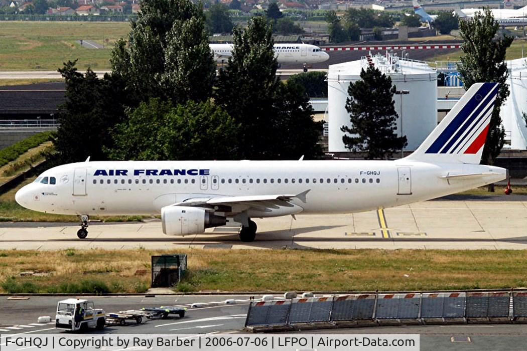 F-GHQJ, 1991 Airbus A320-211 C/N 0214, Airbus A320-211 [0214] (Air France) Paris-Orly~F 06/07/2006. Old Scheme.