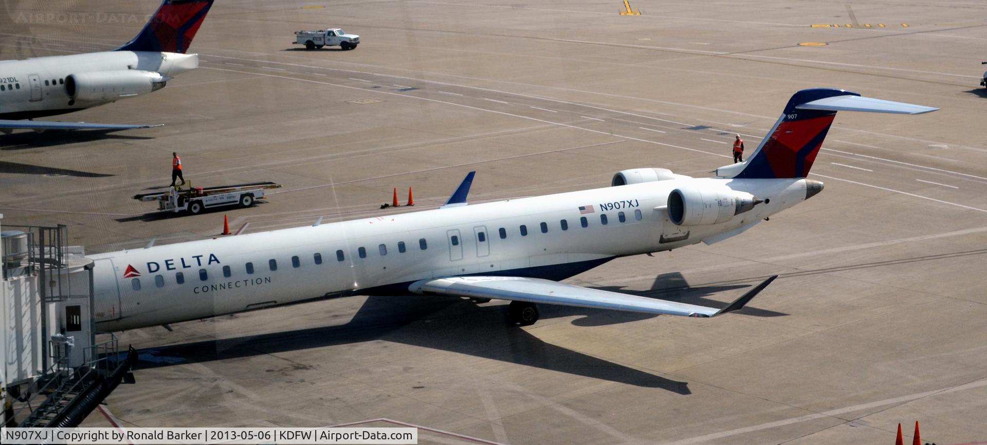 N907XJ, 2007 Bombardier CRJ-900ER (CL-600-2D24) C/N 15139, DFW TX