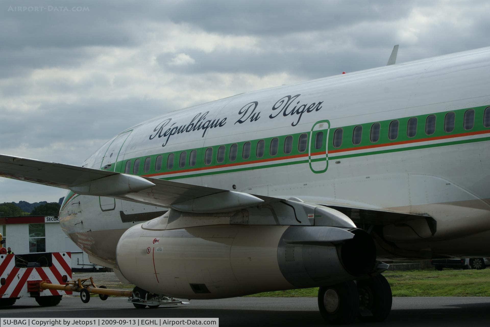 5U-BAG, 1978 Boeing 737-2N9C C/N 21499, At Lasham
