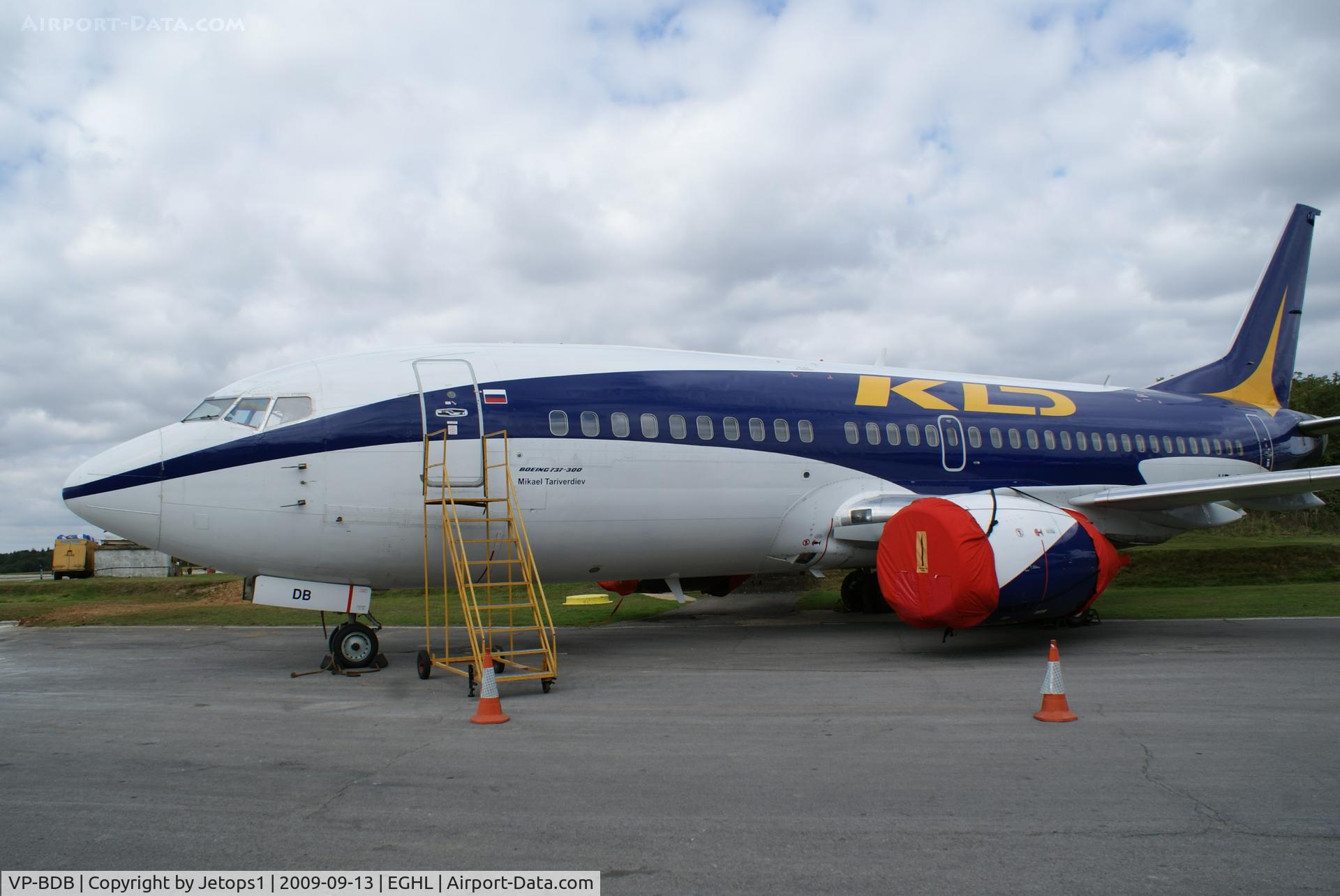 VP-BDB, 1985 Boeing 737-301 C/N 23261, Parked at Lasham awaiting sale