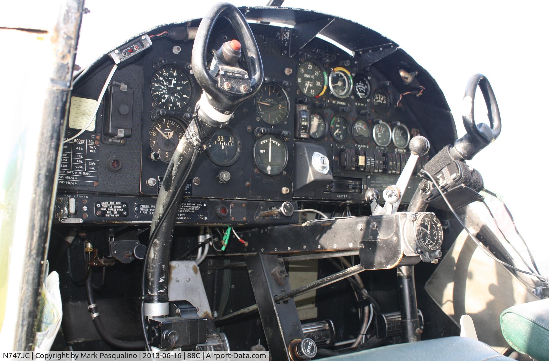 N747JC, Edgar Percival EP-9 Prospector C/N 39, Percival EP 9