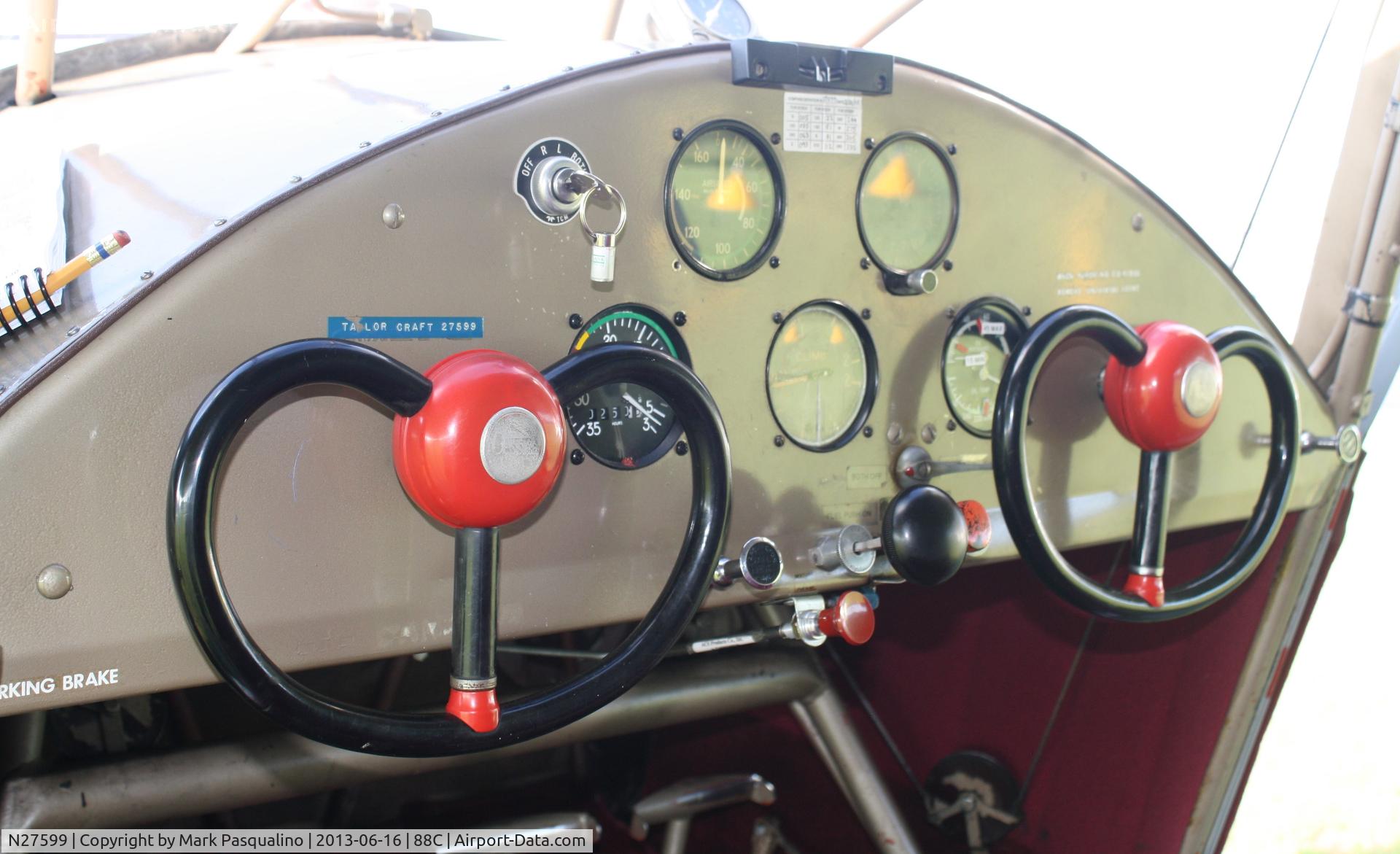 N27599, 1940 Taylorcraft BC12-D C/N 2240, Taylorcraft BC12-D