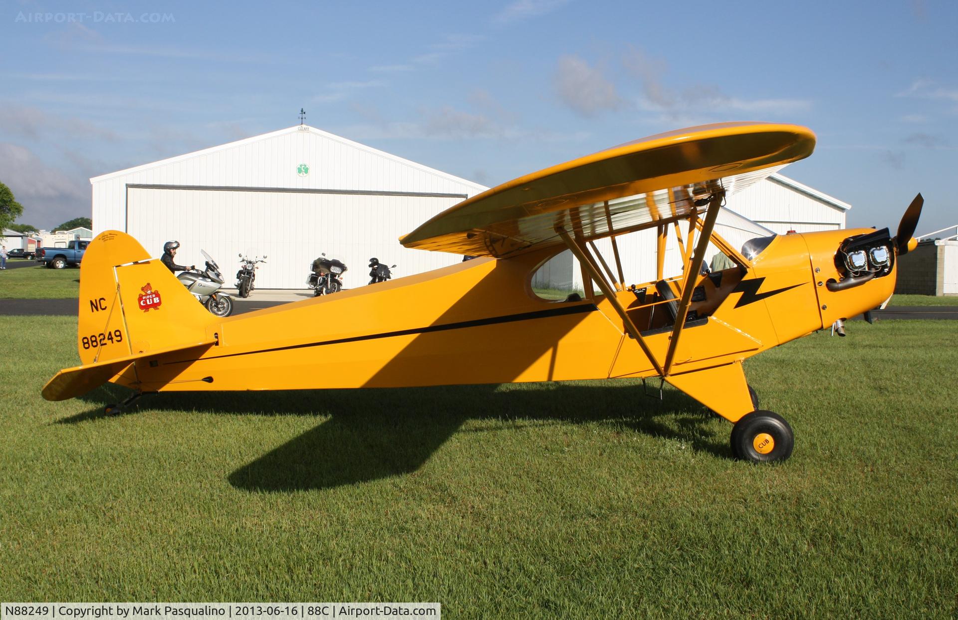 N88249, 1946 Piper J3C-65 Cub C/N 15864, Piper J3C-65