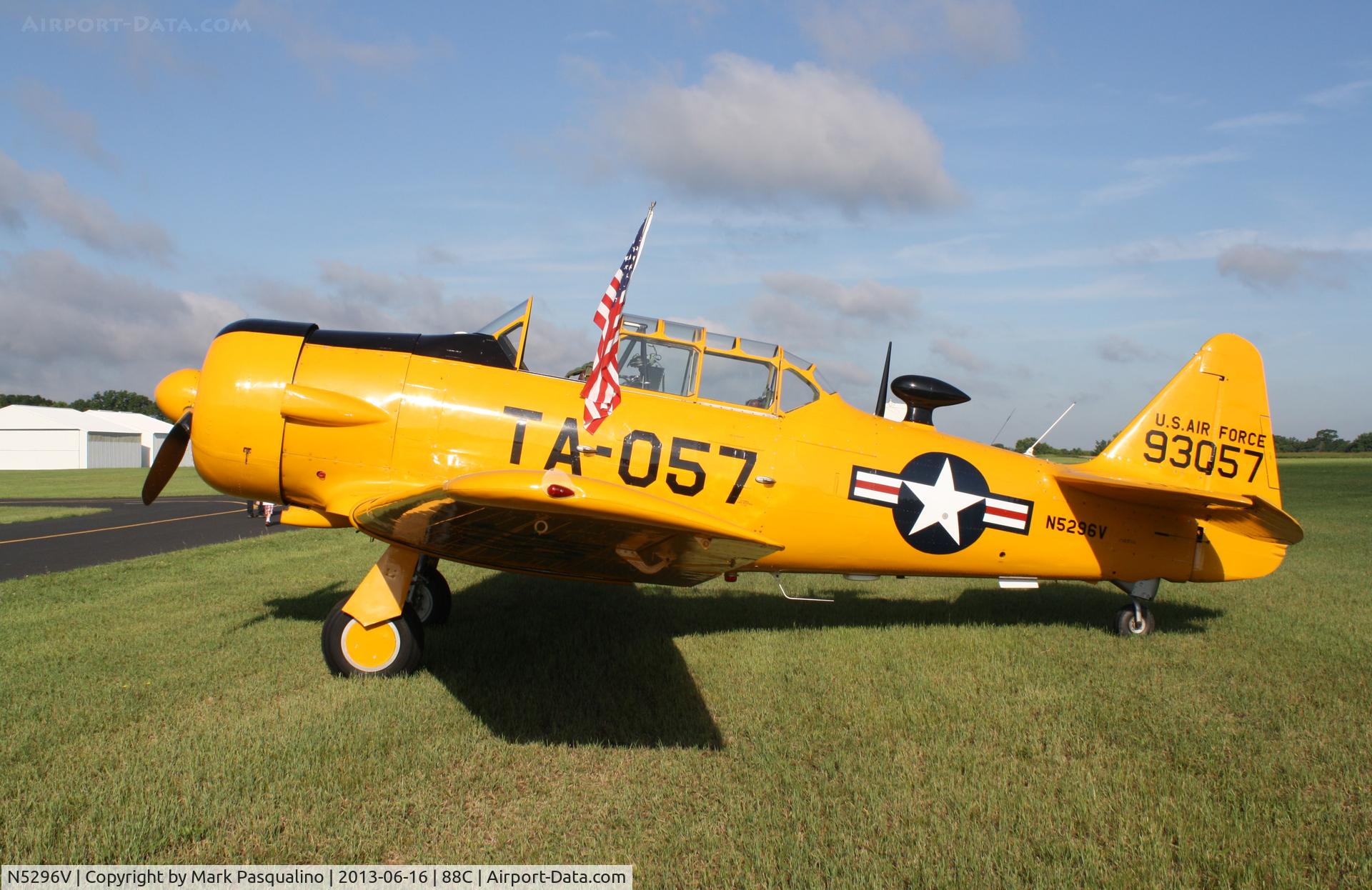 N5296V, North American AT-6G Texan C/N 168-161 (49-3057), North American AT-6G