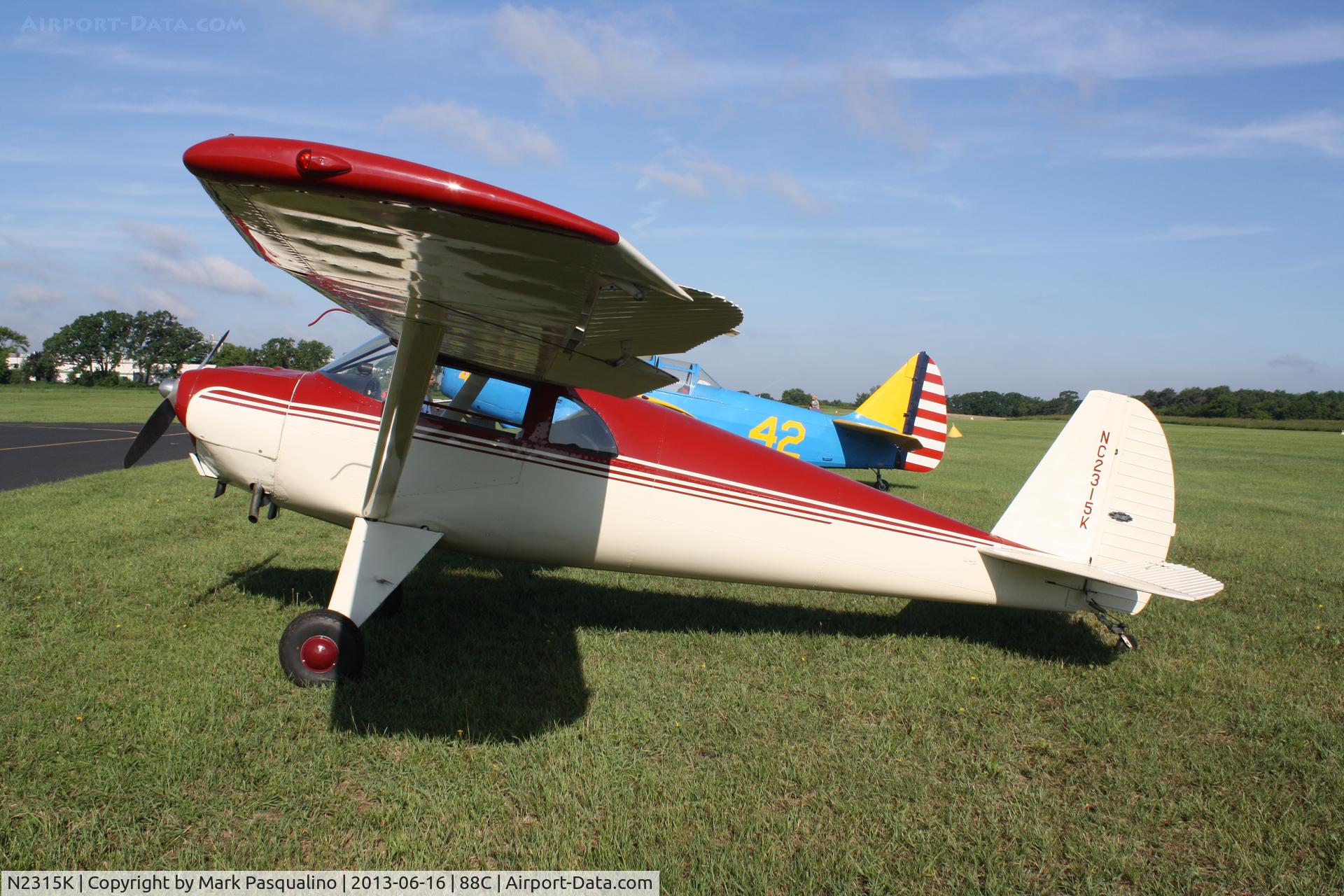 N2315K, 1947 Luscombe 8A C/N 5042, Luscombe 8A