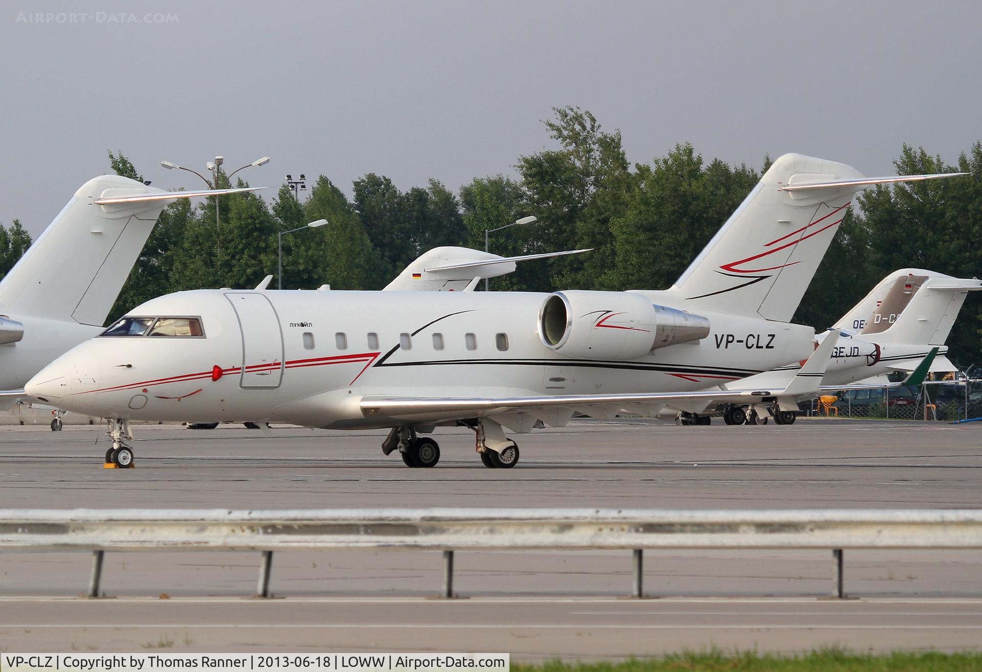 VP-CLZ, 1996 Canadair Challenger 601-3A (CL-600-2B16) C/N 5193, Lukoil Avia Bombadier Challenger 601