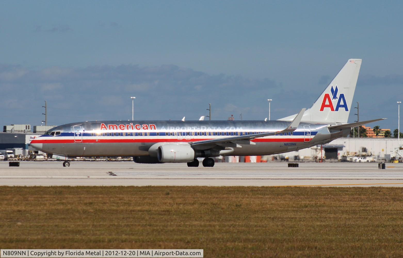 N809NN, 2009 Boeing 737-823 C/N 33519, American 737-800