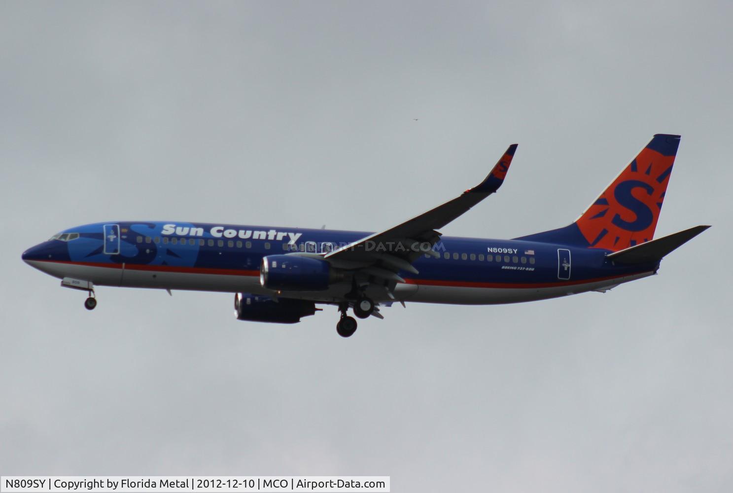 N809SY, 2005 Boeing 737-8Q8 C/N 30683, Sun Country 737-800