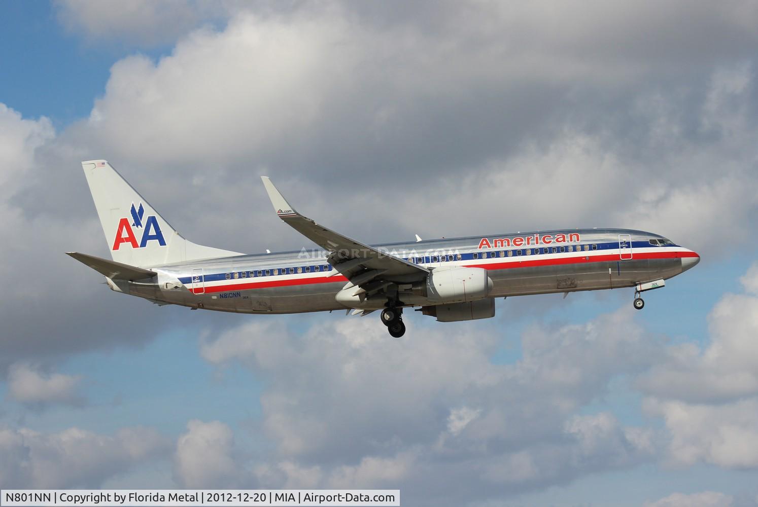 N801NN, 2009 Boeing 737-823 C/N 29565, American 737-800