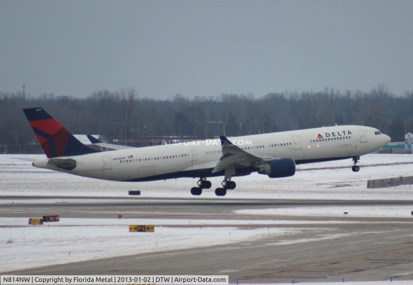 N814NW, 2006 Airbus A330-323 C/N 806, Delta A330-300