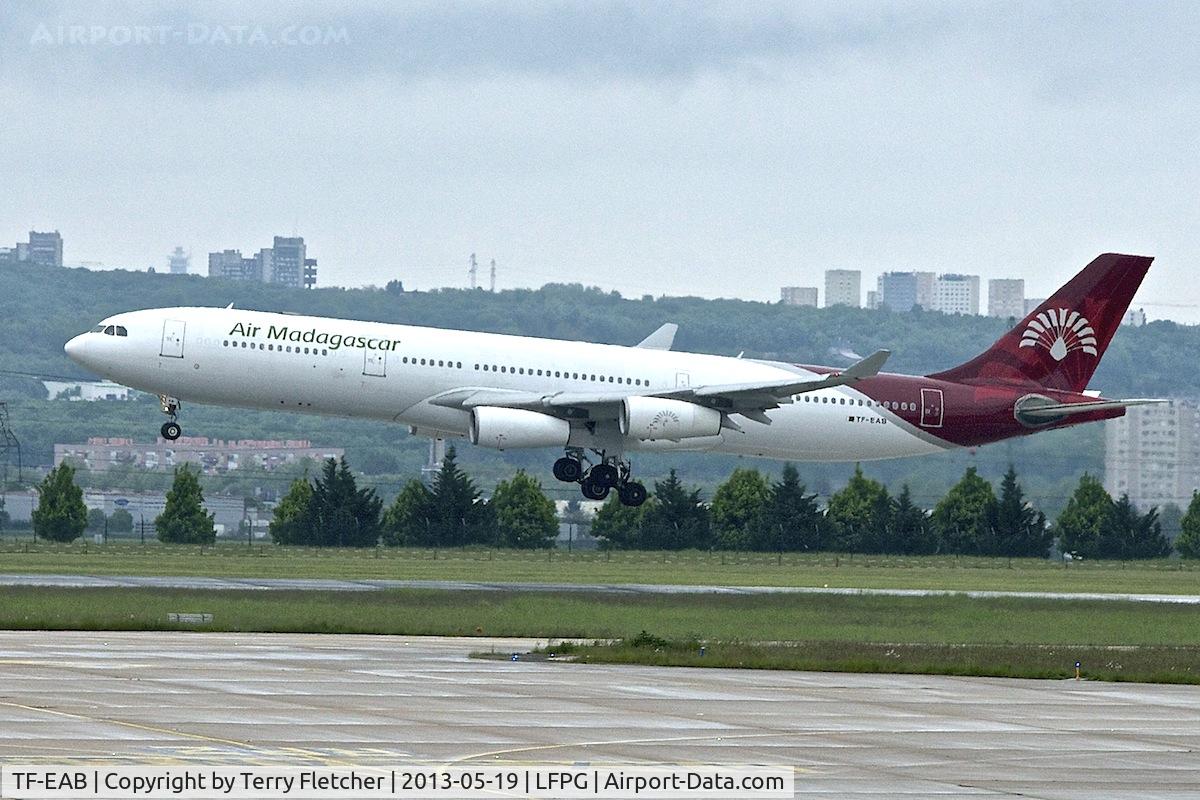 TF-EAB, 1998 Airbus A340-313X C/N 210, Air Madagascar's 1998 Airbus A340-313X, c/n: 210