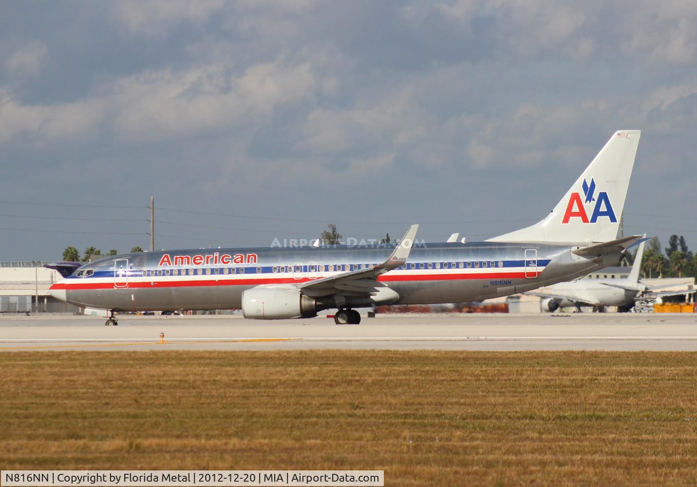 N816NN, 2009 Boeing 737-823 C/N 31081, American 737