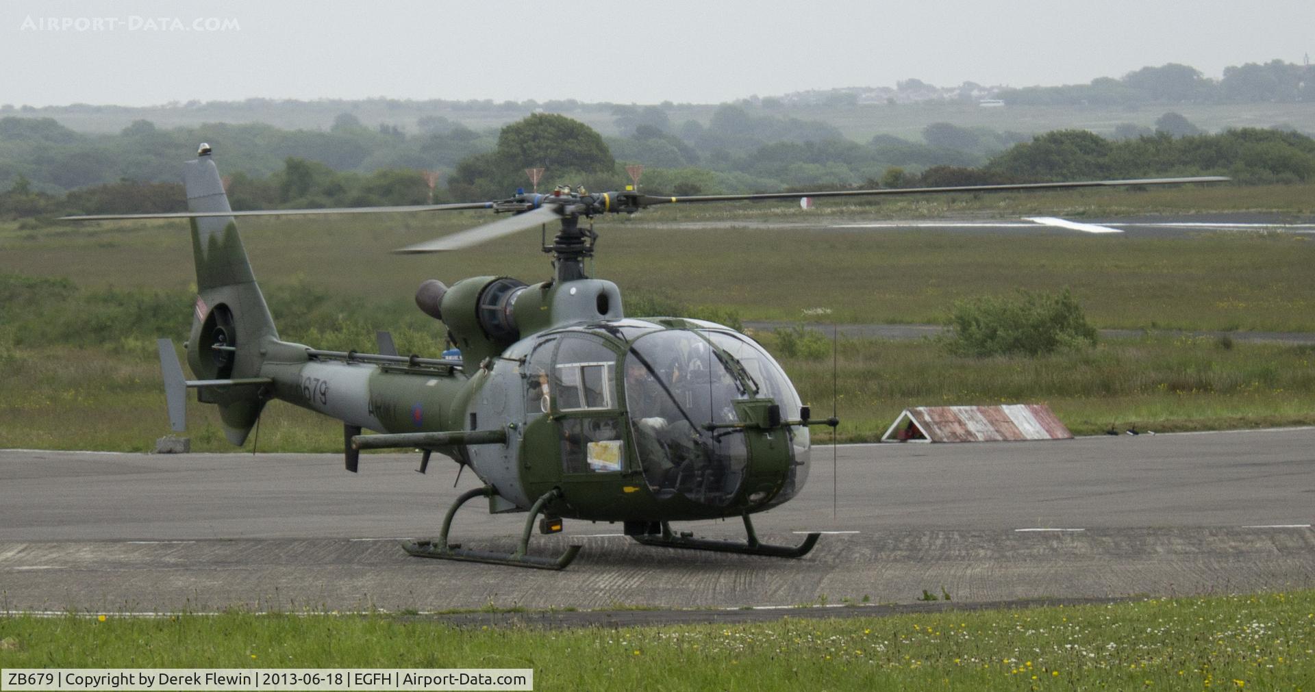 ZB679, 1984 Westland SA-341B Gazelle AH1 C/N 1982, Visiting Air Air Corps  Westland Gazelle.