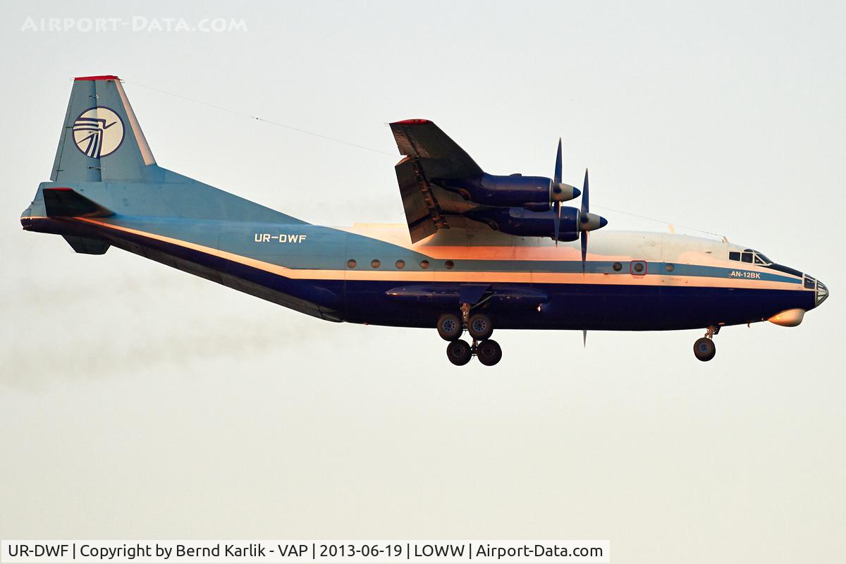 UR-DWF, 1968 Antonov An-12BK C/N 8345802, Rwy 16