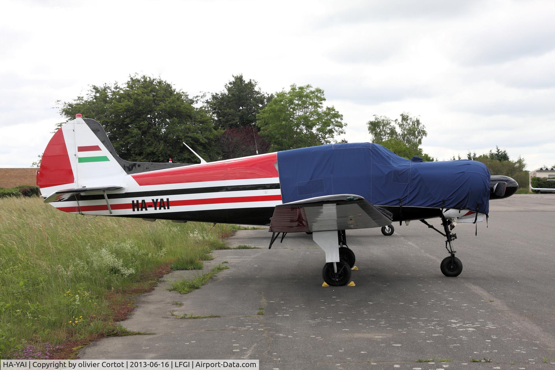 HA-YAI, Yakovlev Yak-18T C/N 22202052122, Dijon - Darois airport