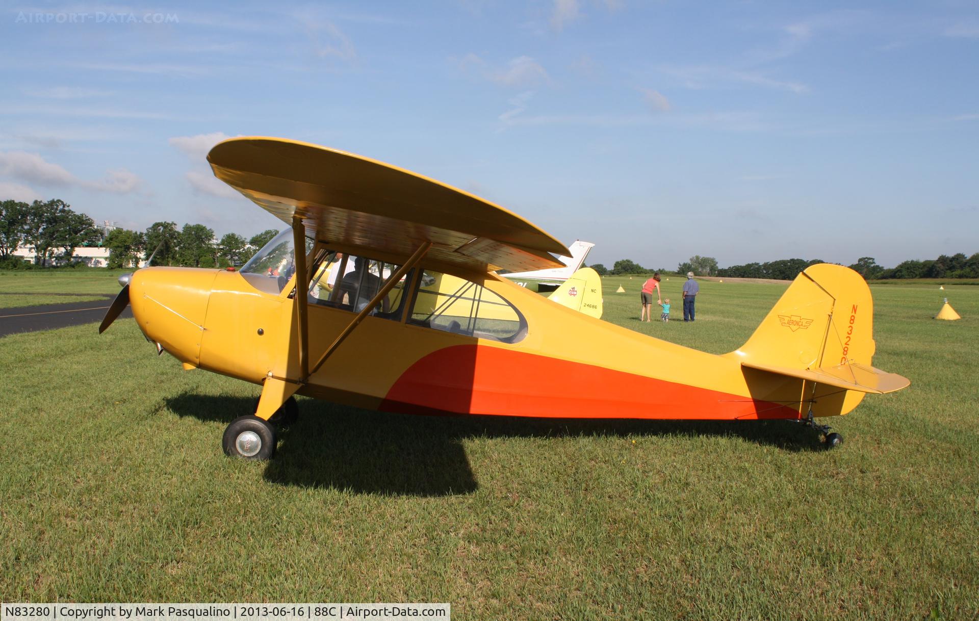 N83280, 1946 Champion 7AC C/N 7AC-1947, Aeronca 7AC
