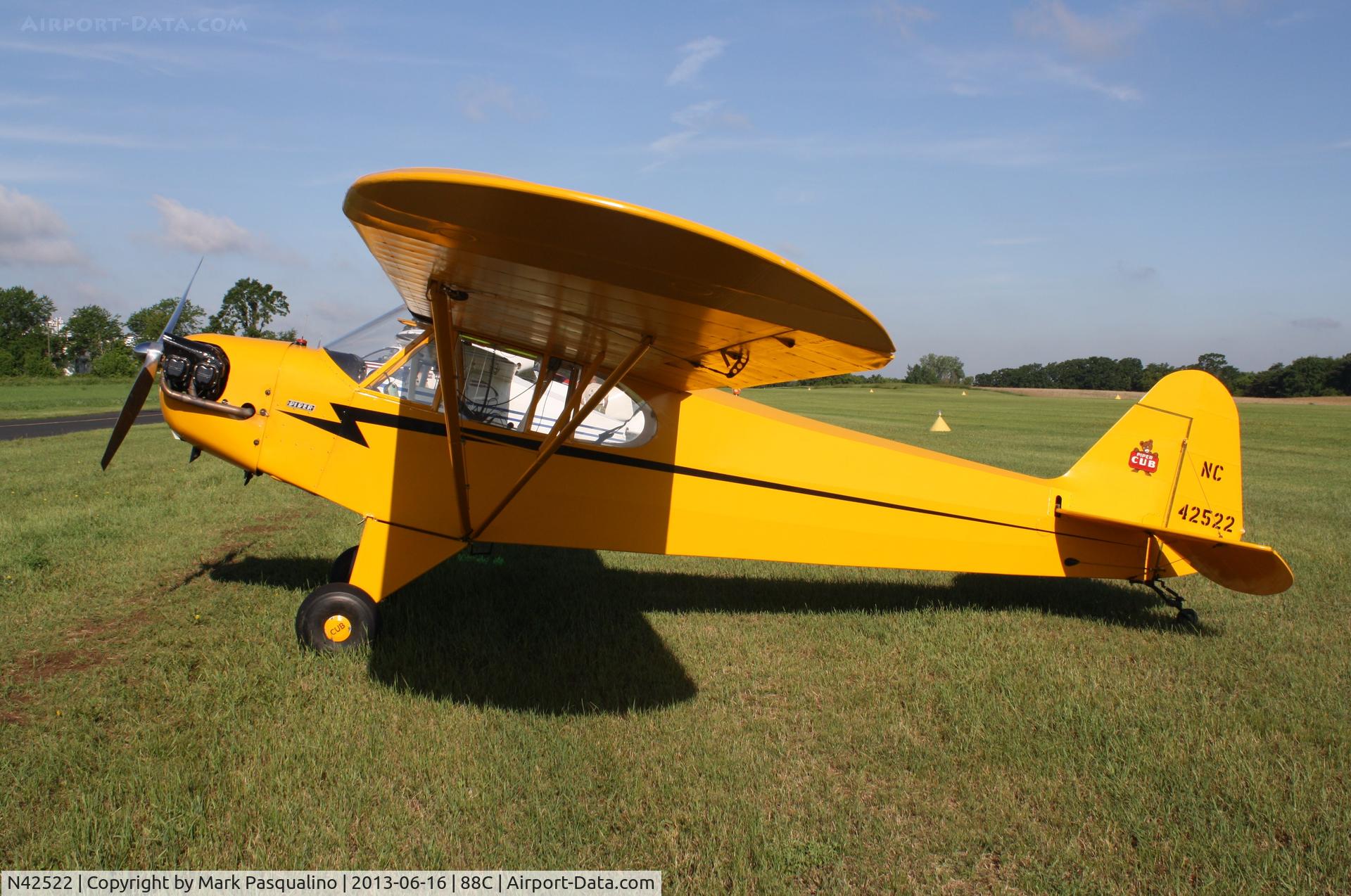 N42522, Piper J3C-65 Cub Cub C/N 14795, Piper J3C-65