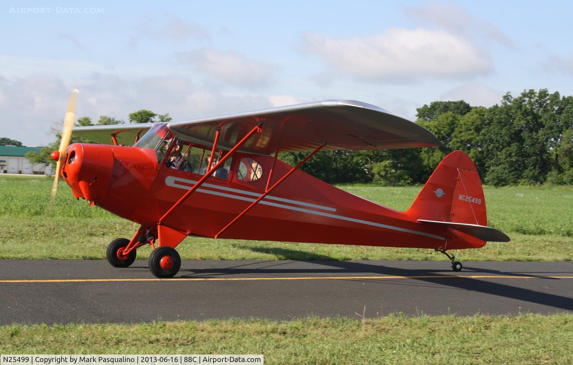 N25499, 1940 Porterfield CP-65 C/N 654, Porterfield CP-65