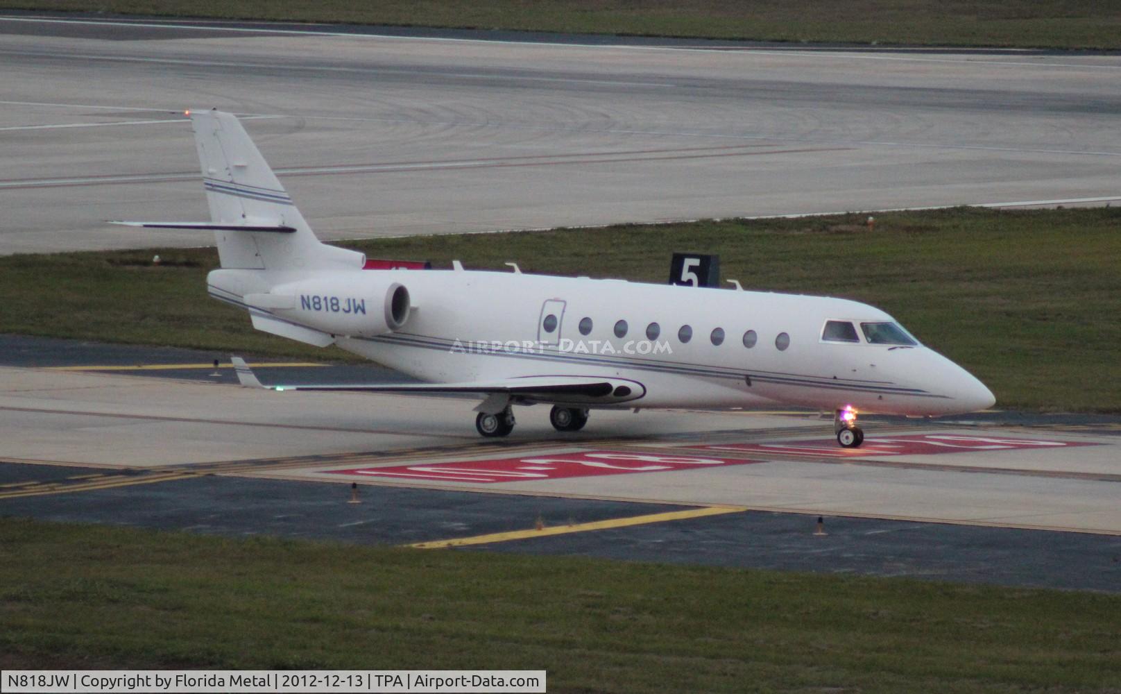 N818JW, 2005 Israel Aircraft Industries Gulfstream 200 C/N 121, Gulfstream 200