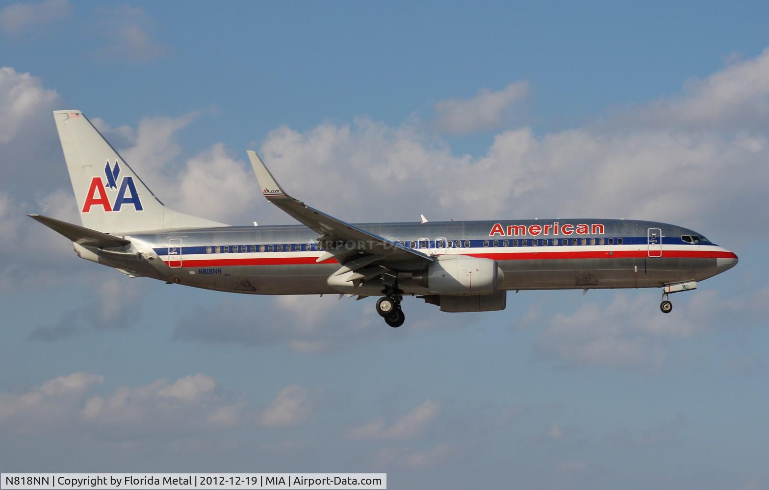 N818NN, 2009 Boeing 737-823 C/N 30910, American 737-800